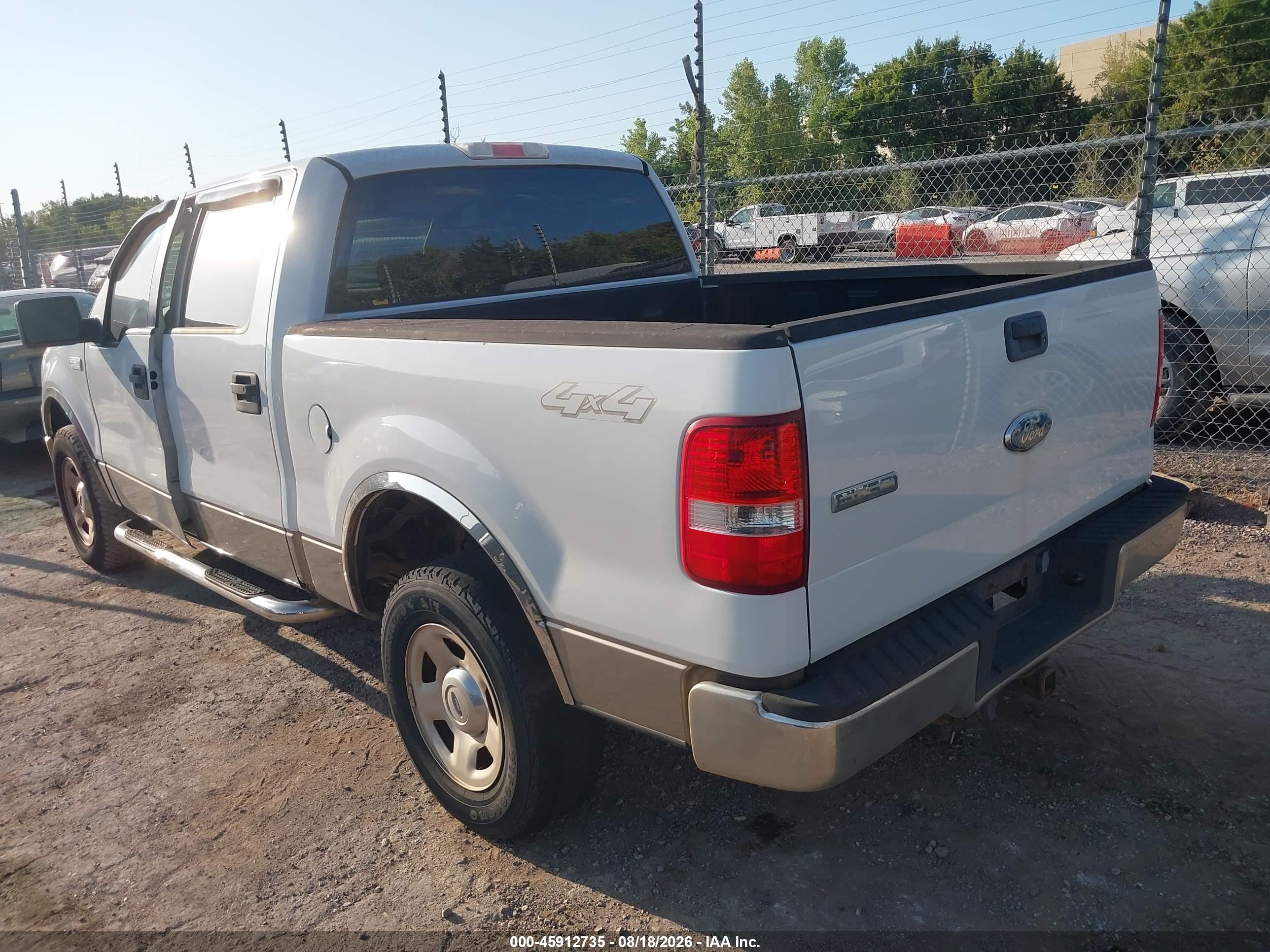 2006 Ford F-150 Fx4/lariat/xlt White vin: 1FTPW14596FA43198