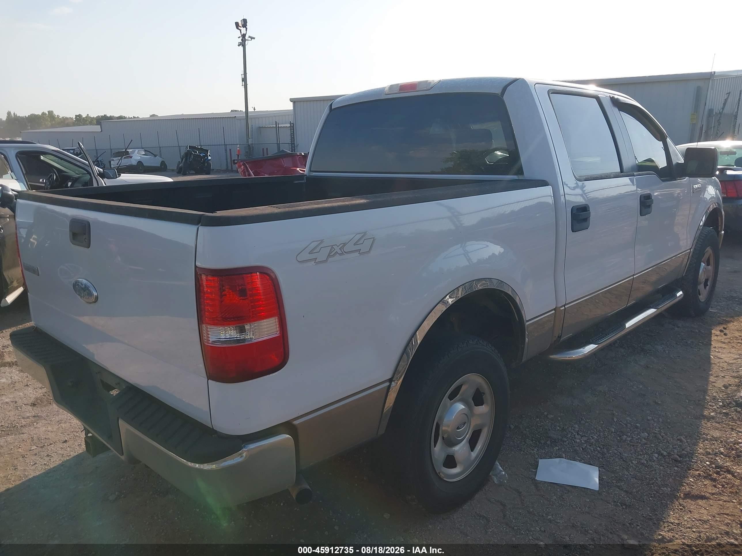 2006 Ford F-150 Fx4/lariat/xlt White vin: 1FTPW14596FA43198