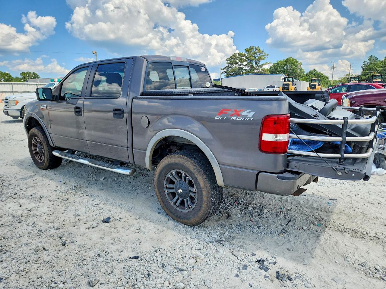 2006 Ford F150 Supercrew Gray vin: 1FTPW14596KA90514