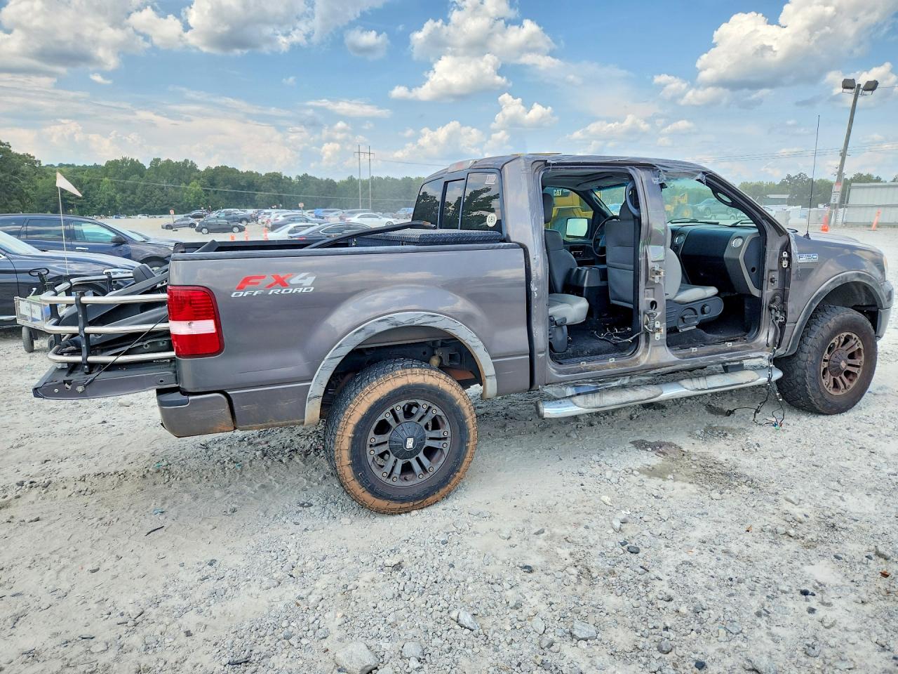 2006 Ford F150 Supercrew Gray vin: 1FTPW14596KA90514