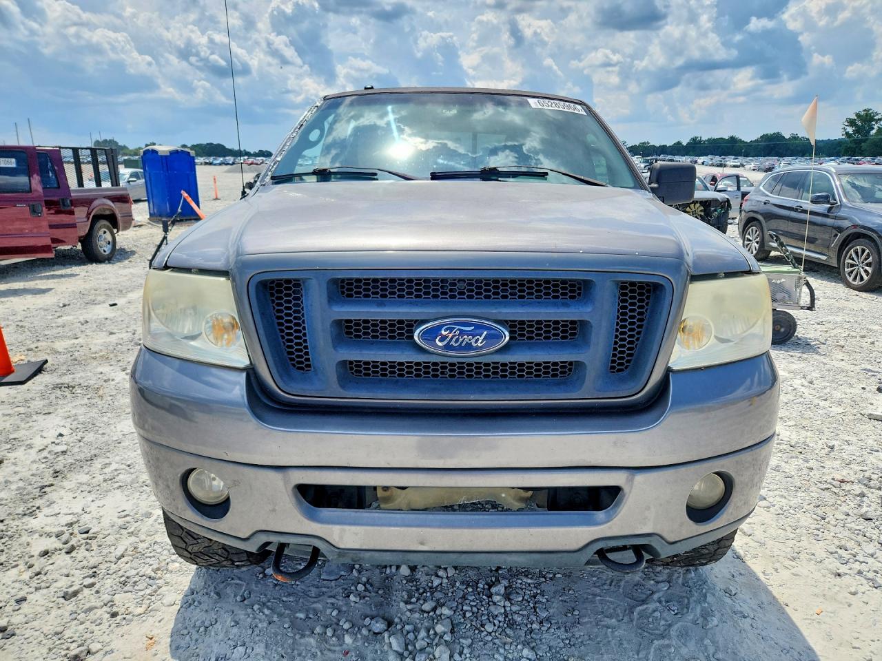 2006 Ford F150 Supercrew Gray vin: 1FTPW14596KA90514