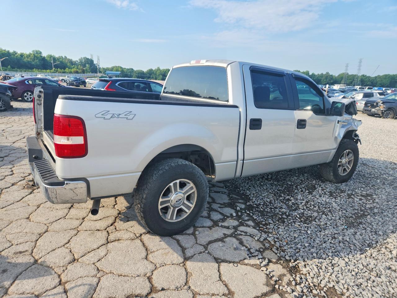 2006 Ford F150 Supercrew Silver vin: 1FTPW14596KC17665