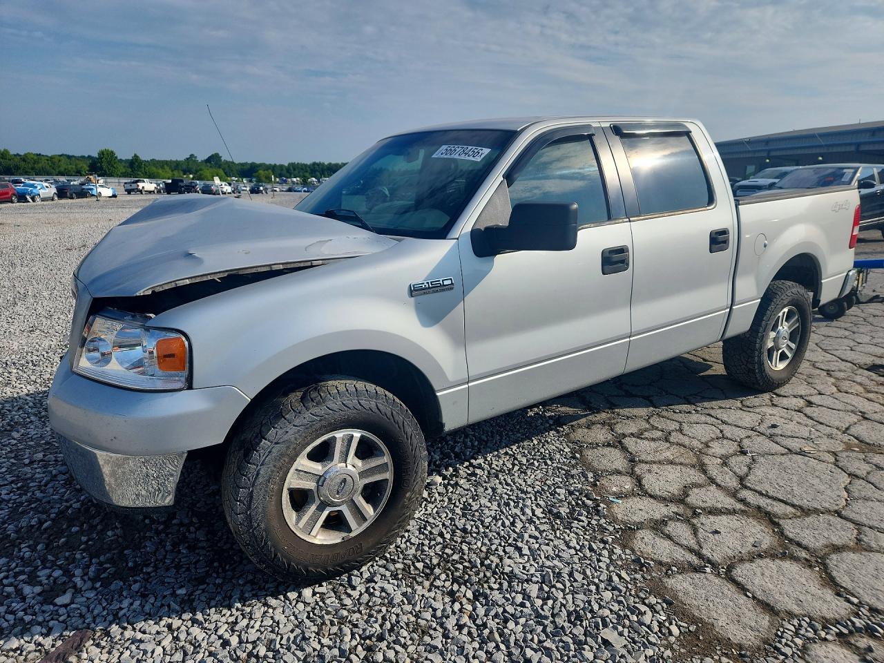 2006 Ford F150 Supercrew Silver vin: 1FTPW14596KC17665