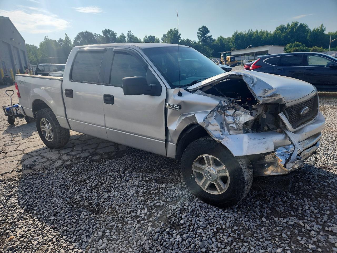 2006 Ford F150 Supercrew Silver vin: 1FTPW14596KC17665