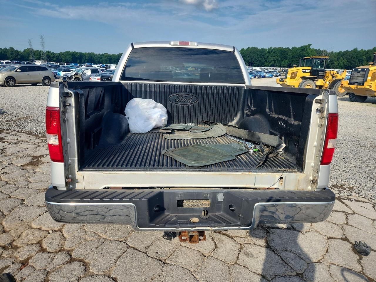 2006 Ford F150 Supercrew Silver vin: 1FTPW14596KC17665