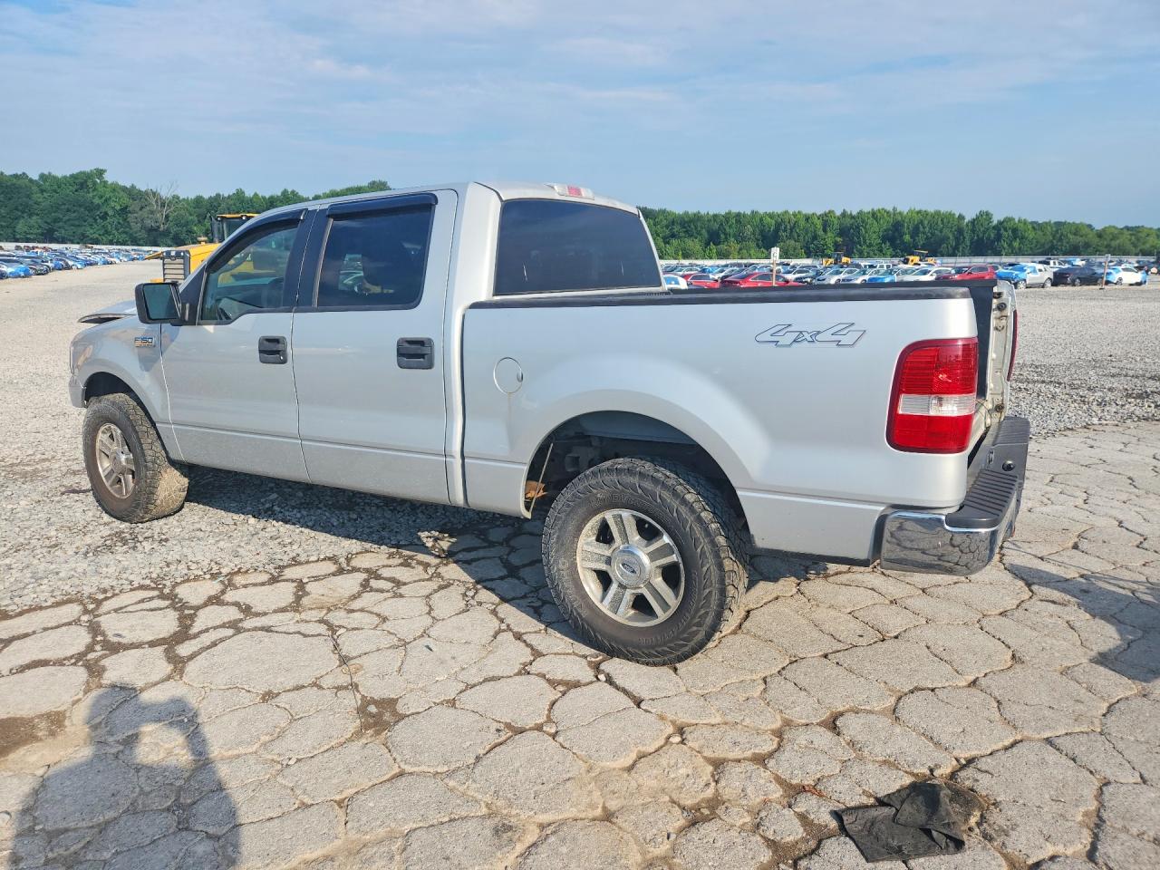 2006 Ford F150 Supercrew Silver vin: 1FTPW14596KC17665