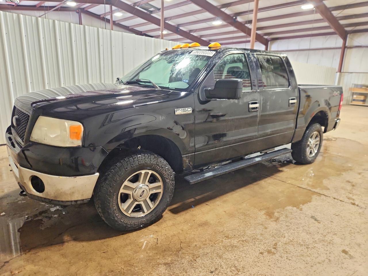 2006 Ford F150 Supercrew Black vin: 1FTPW14596KC60693