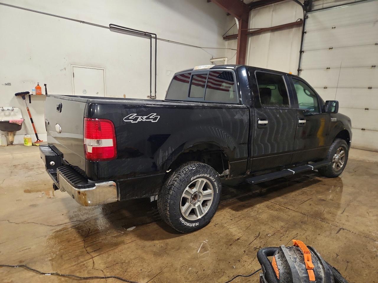 2006 Ford F150 Supercrew Black vin: 1FTPW14596KC60693