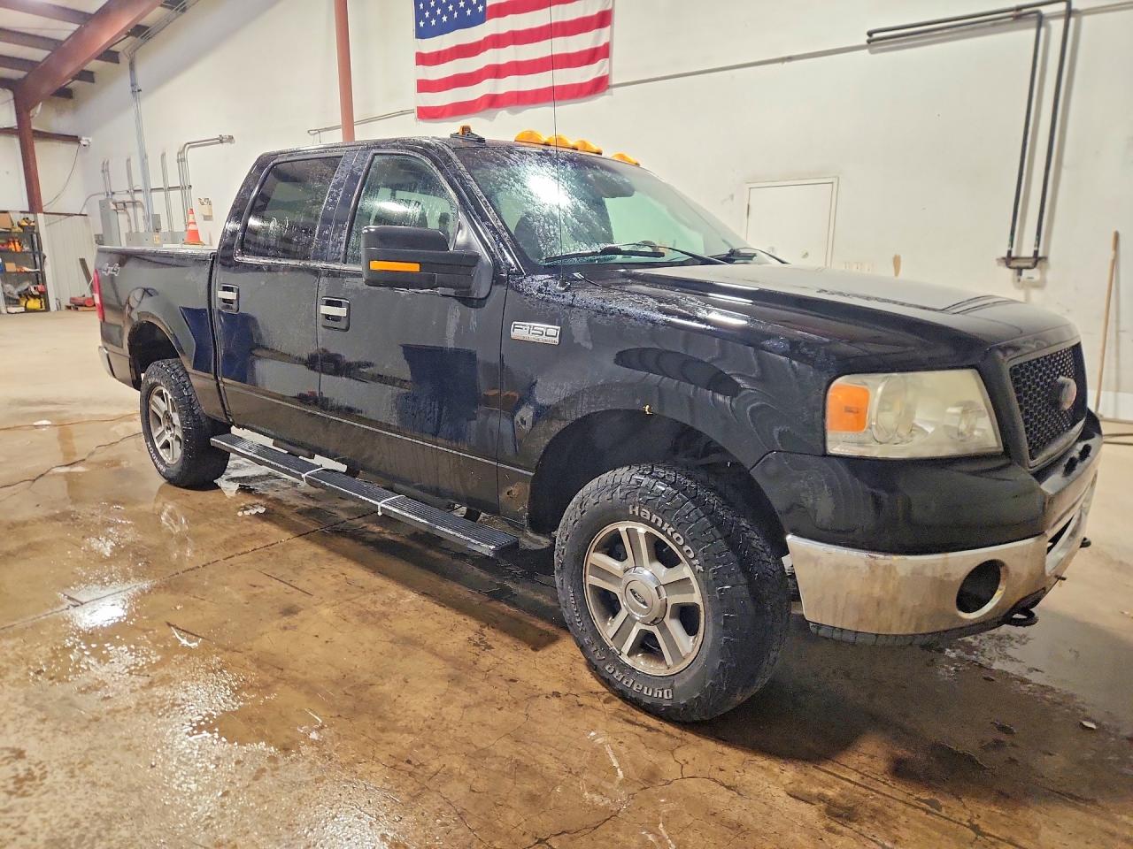 2006 Ford F150 Supercrew Black vin: 1FTPW14596KC60693