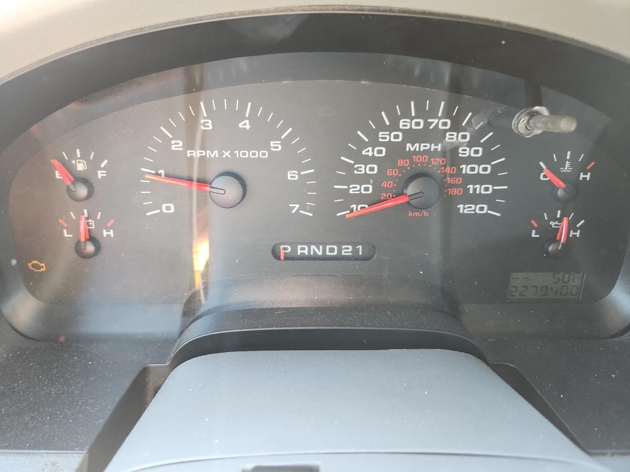 2006 Ford F150 Supercrew Black vin: 1FTPW14596KC60693 Damage: Warning Light - Engine, On, Unacceptable