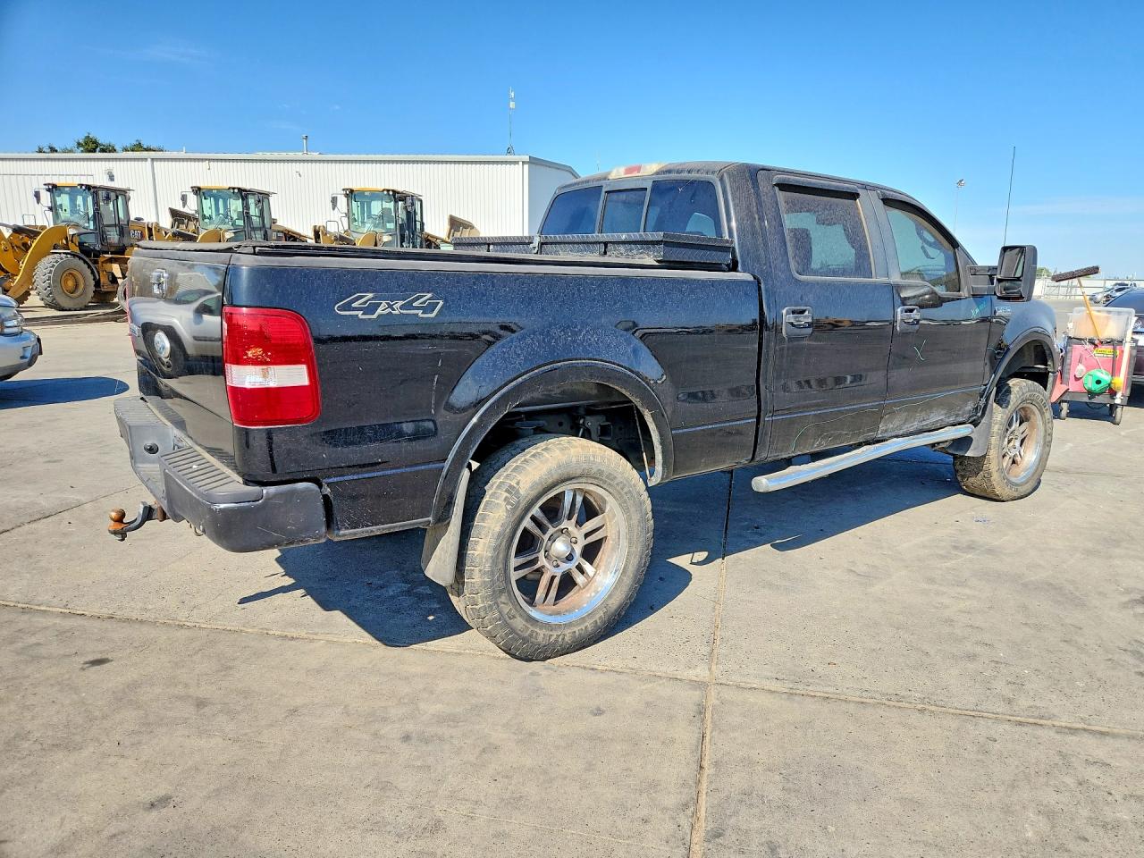 2007 Ford F150 Supercrew Black vin: 1FTPW14597KB12660