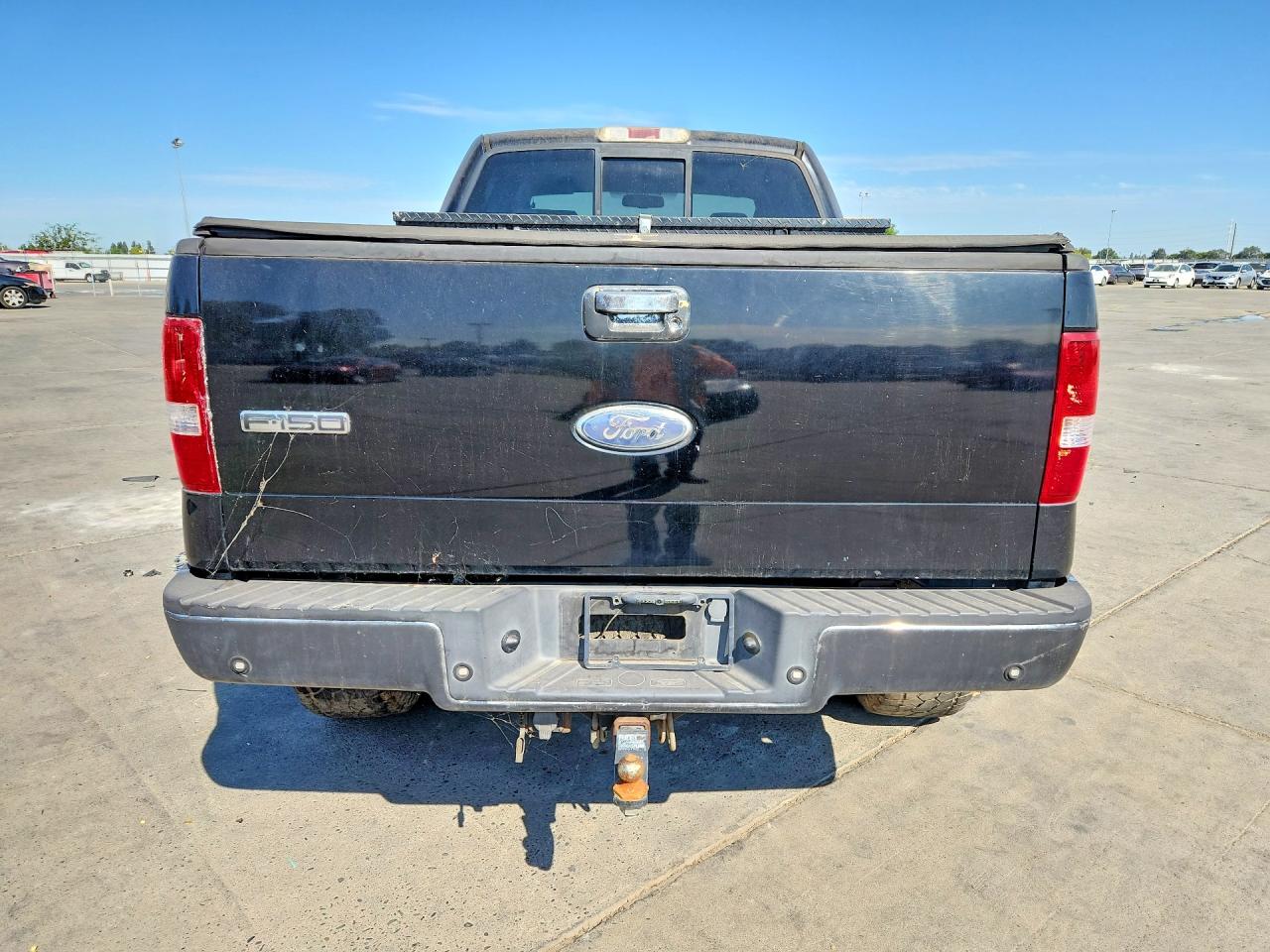 2007 Ford F150 Supercrew Black vin: 1FTPW14597KB12660