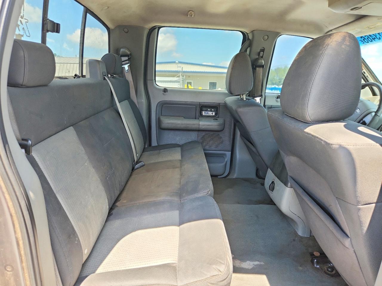 2008 Ford F150 Supercrew Gray vin: 1FTPW14598FB51386