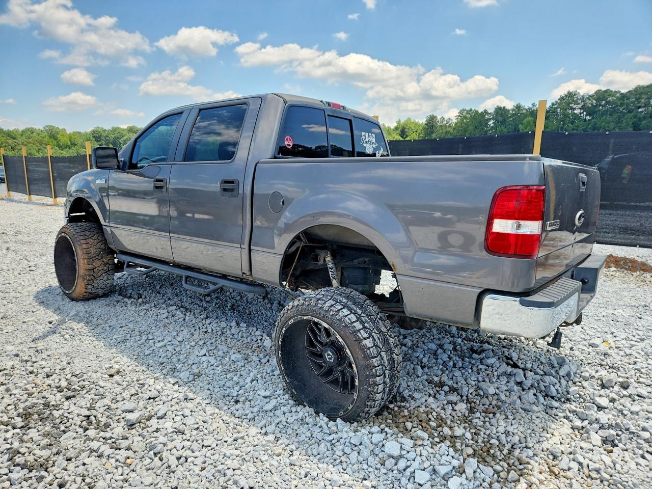 2008 Ford F150 Supercrew Gray vin: 1FTPW14598FB51386