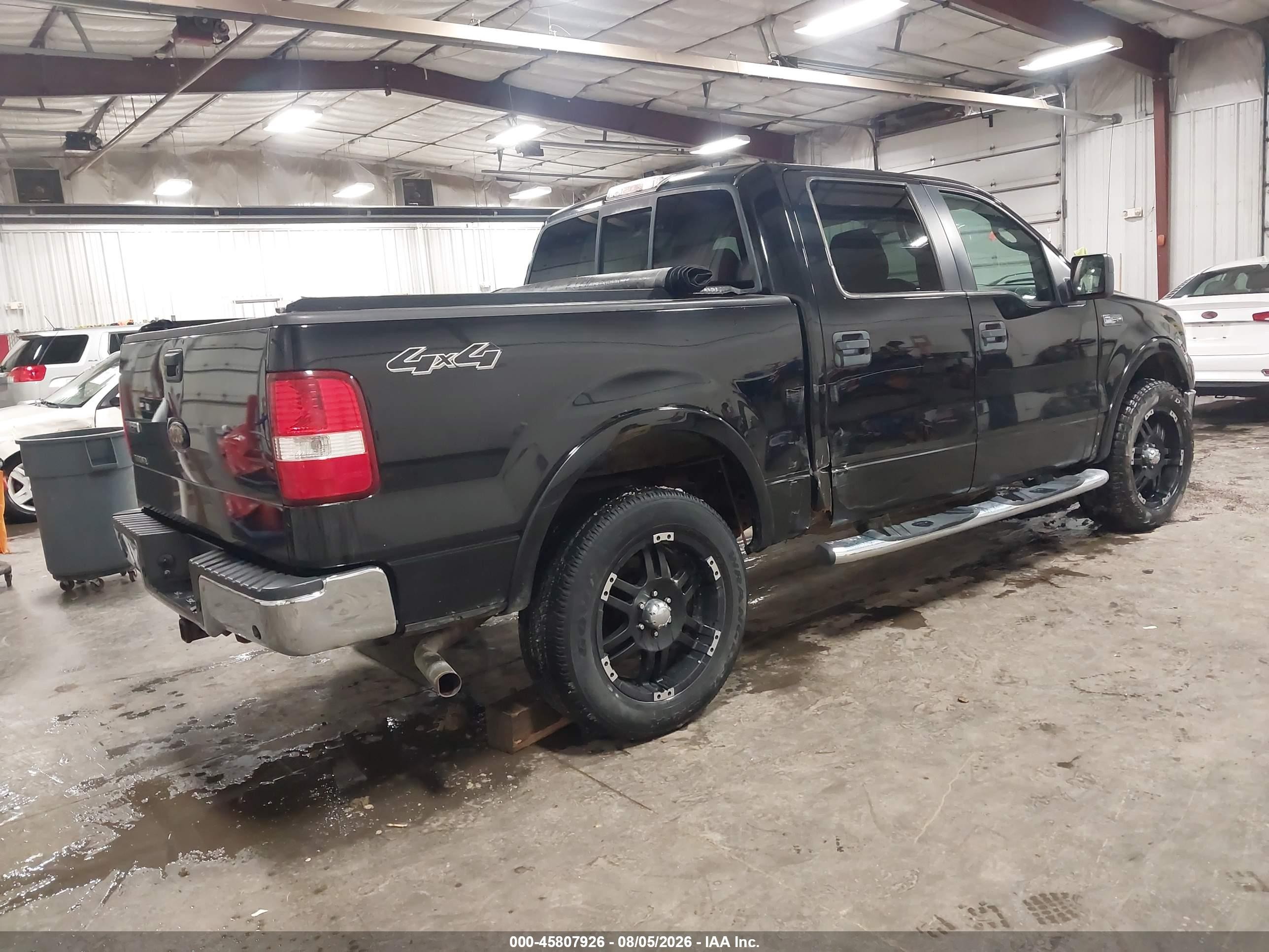 2008 Ford F-150 60th Anniversary/fx4/king Ranch/lariat/limited/xlt Black vin: 1FTPW14598FB78992