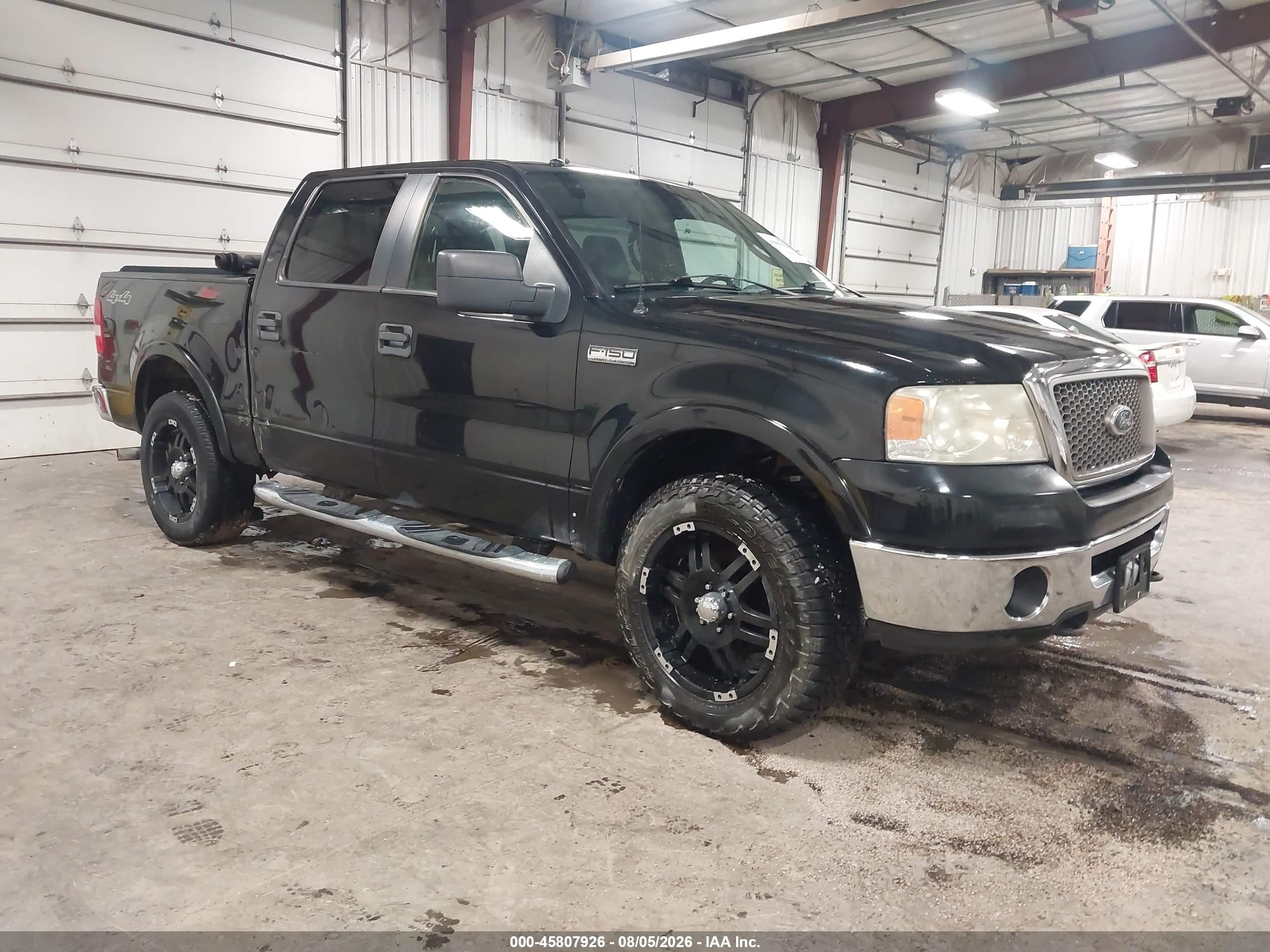 2008 Ford F-150 60th Anniversary/fx4/king Ranch/lariat/limited/xlt Black vin: 1FTPW14598FB78992