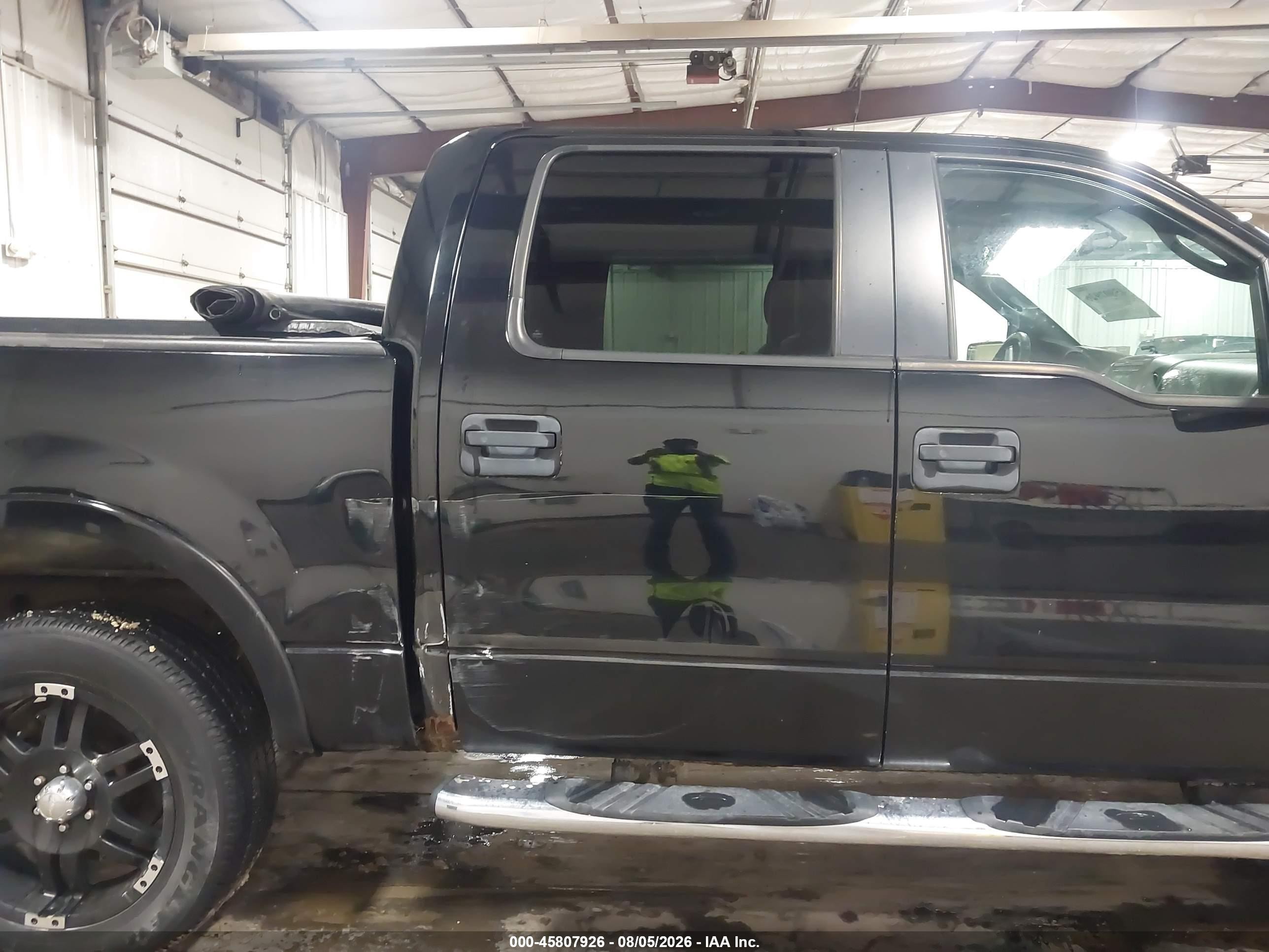 2008 Ford F-150 60th Anniversary/fx4/king Ranch/lariat/limited/xlt Black vin: 1FTPW14598FB78992