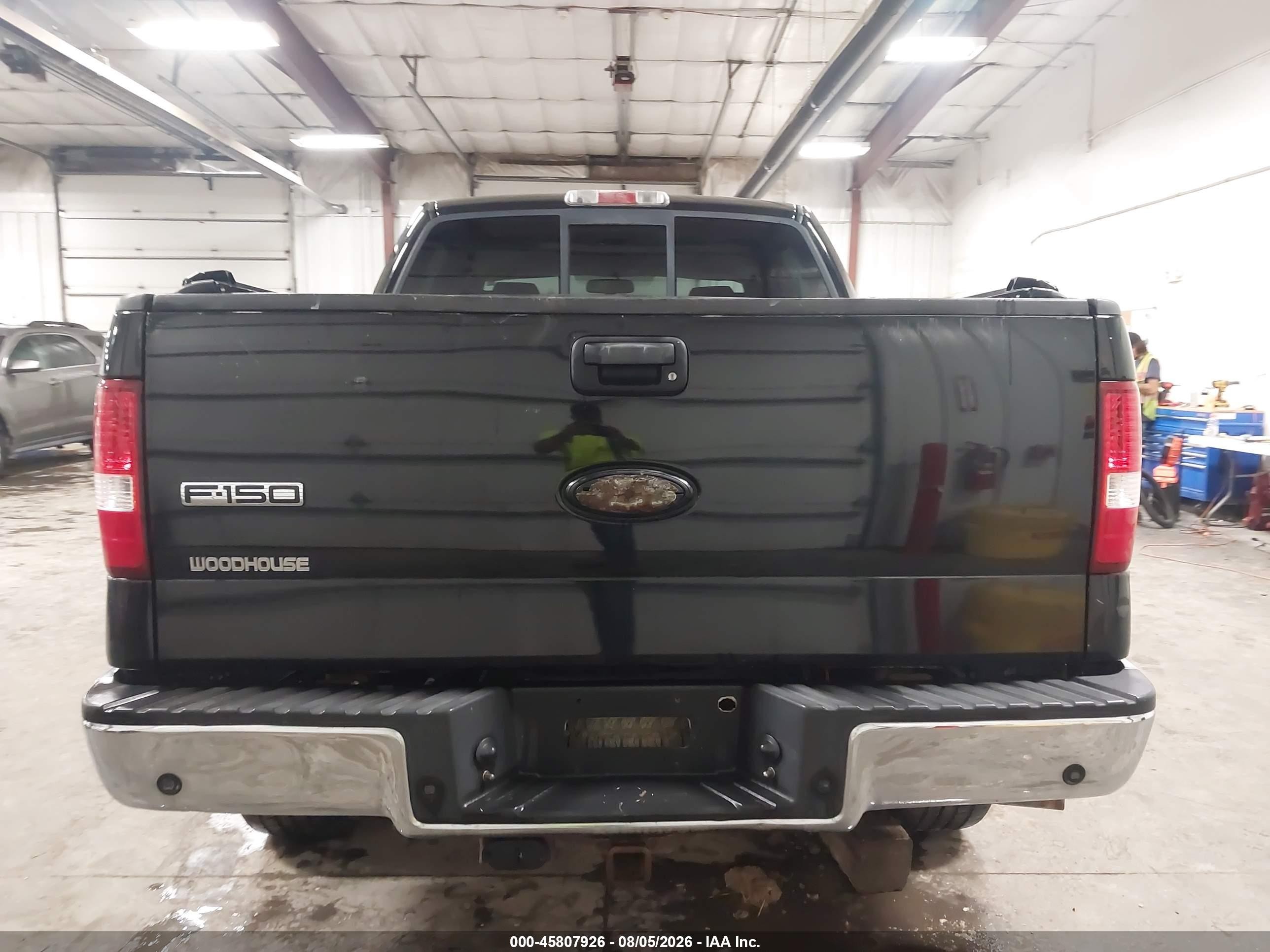 2008 Ford F-150 60th Anniversary/fx4/king Ranch/lariat/limited/xlt Black vin: 1FTPW14598FB78992