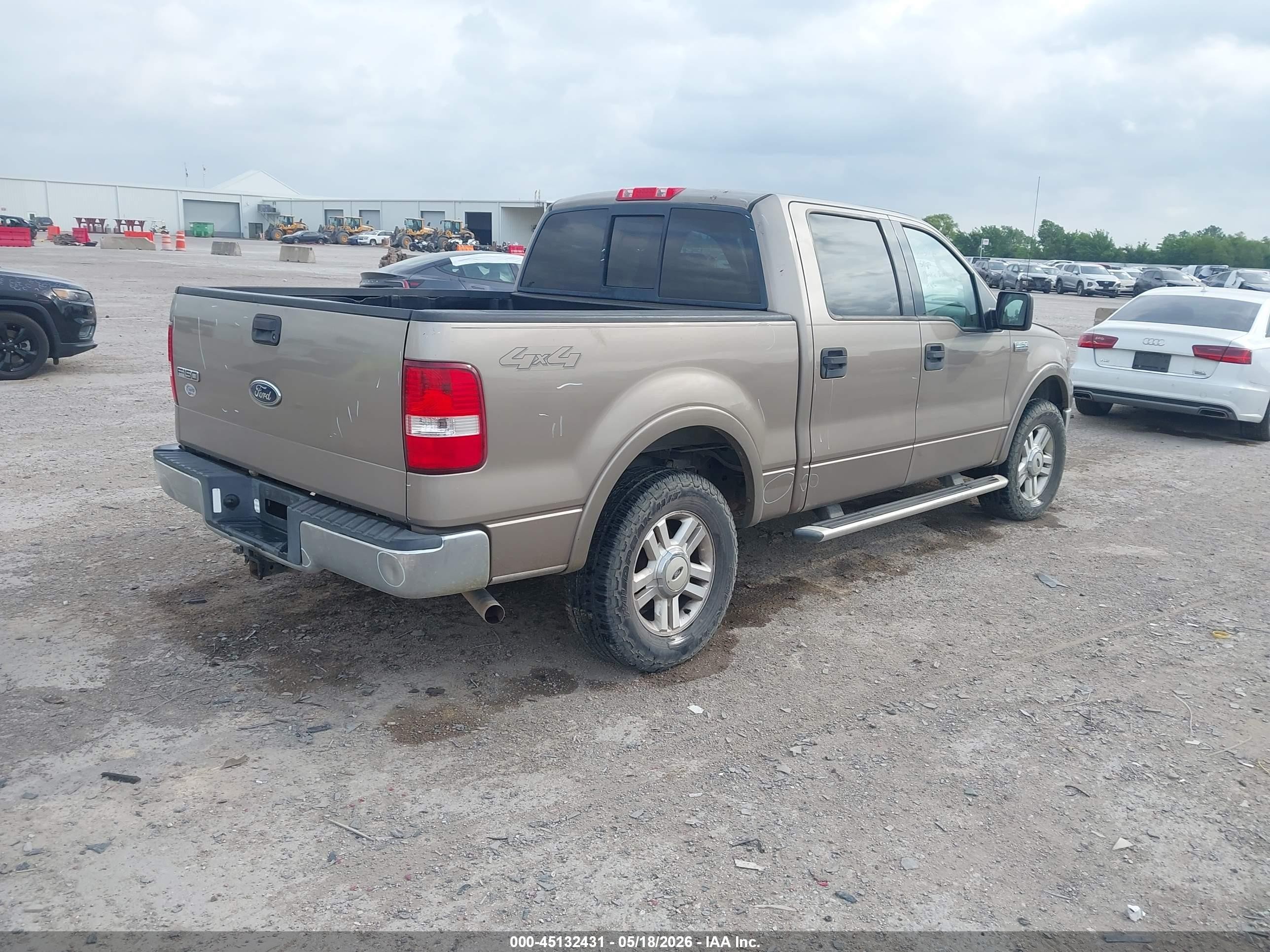 2004 Ford F-150 Fx4/lariat/xlt Gold vin: 1FTPW145X4KB48773