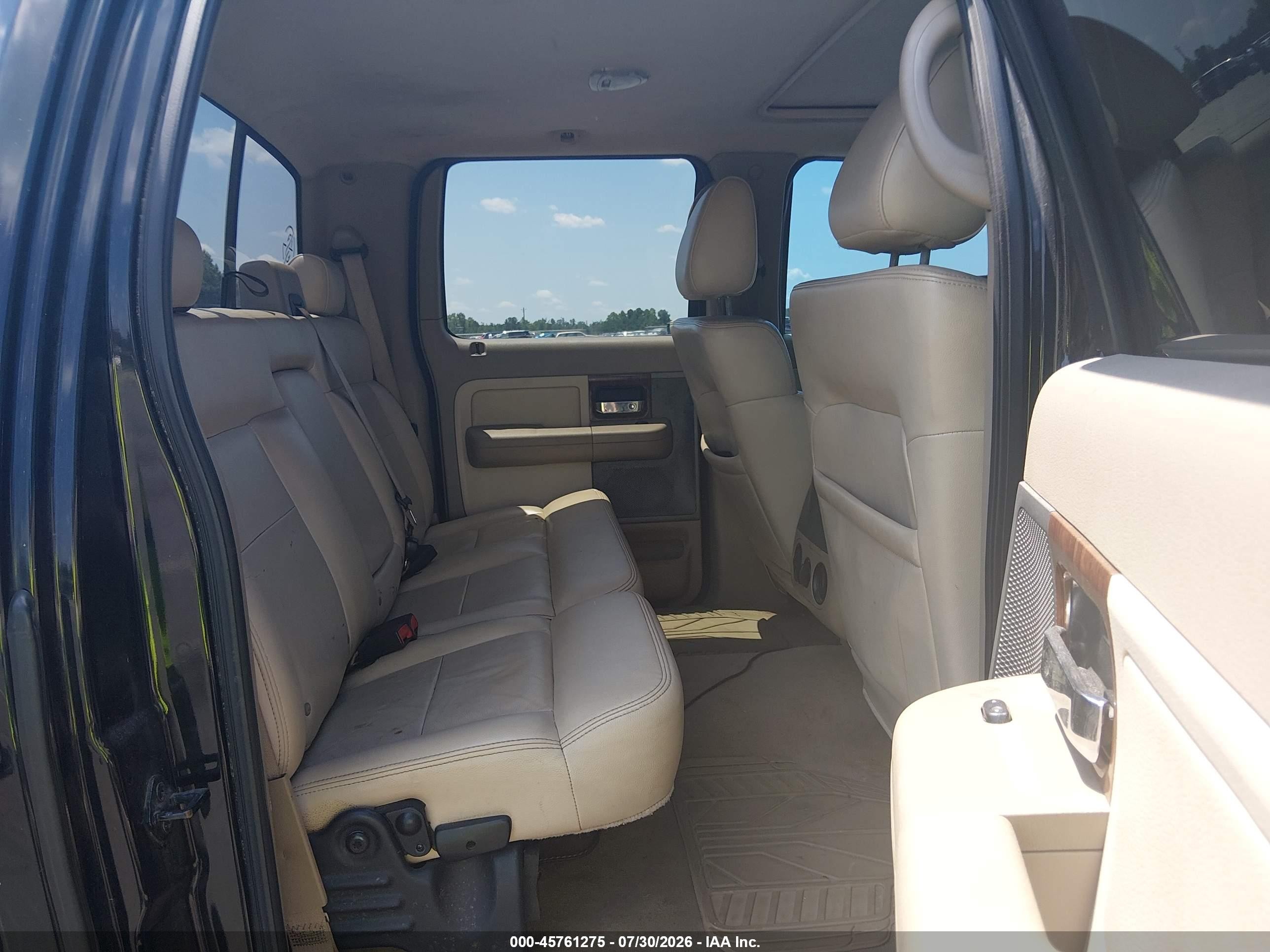 2004 Ford F-150 Fx4/lariat/xlt Black vin: 1FTPW145X4KC07997