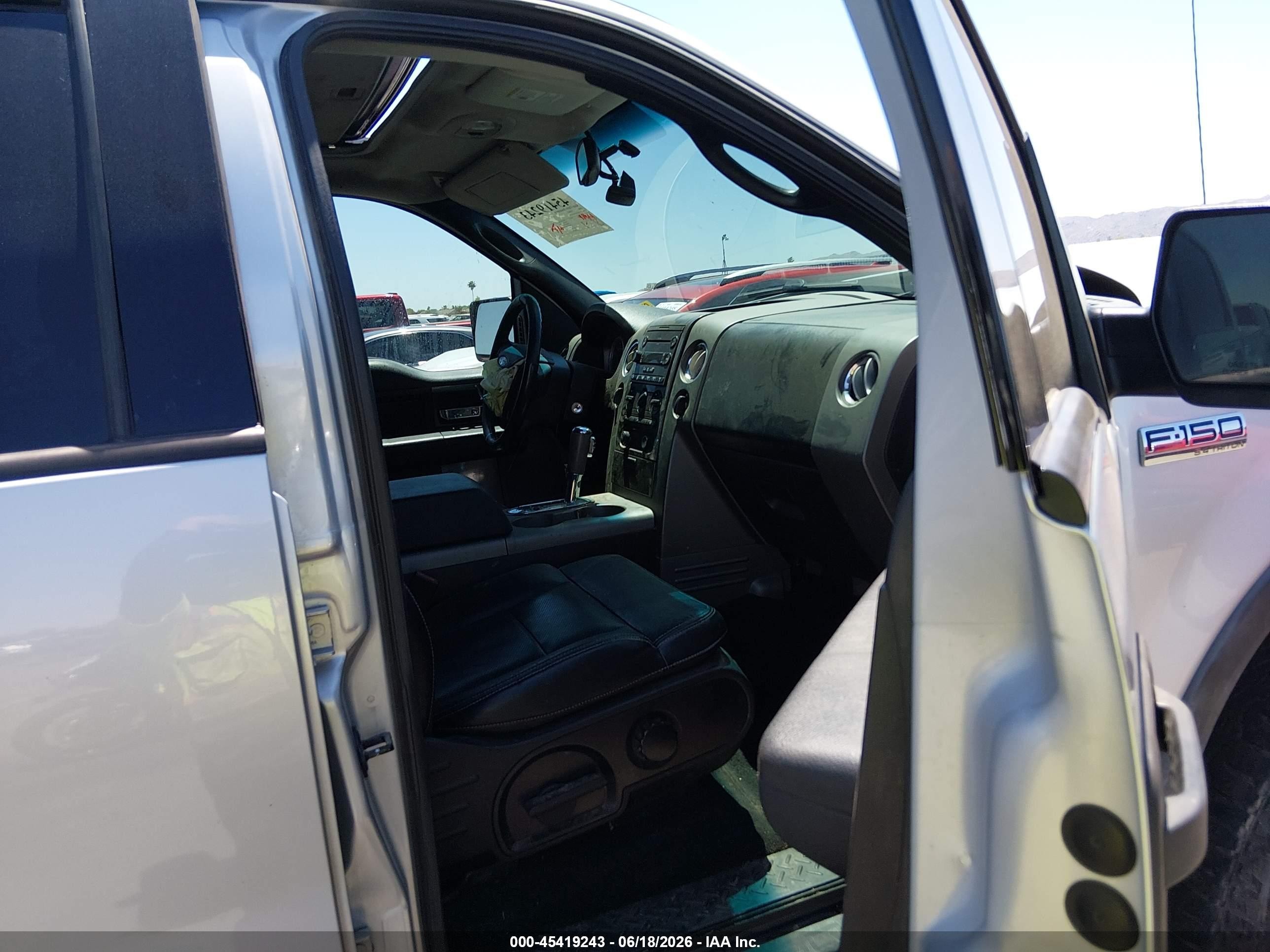 2004 Ford F-150 Fx4/lariat/xlt Silver vin: 1FTPW145X4KC42295