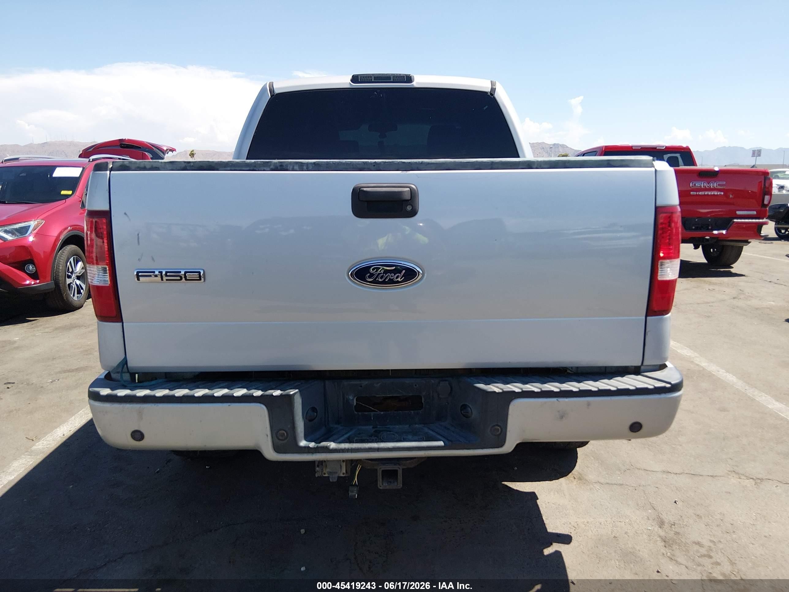 2004 Ford F-150 Fx4/lariat/xlt Silver vin: 1FTPW145X4KC42295