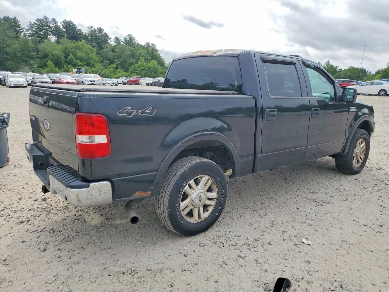 2004 Ford F150 Supercrew Black vin: 1FTPW145X4KC42779