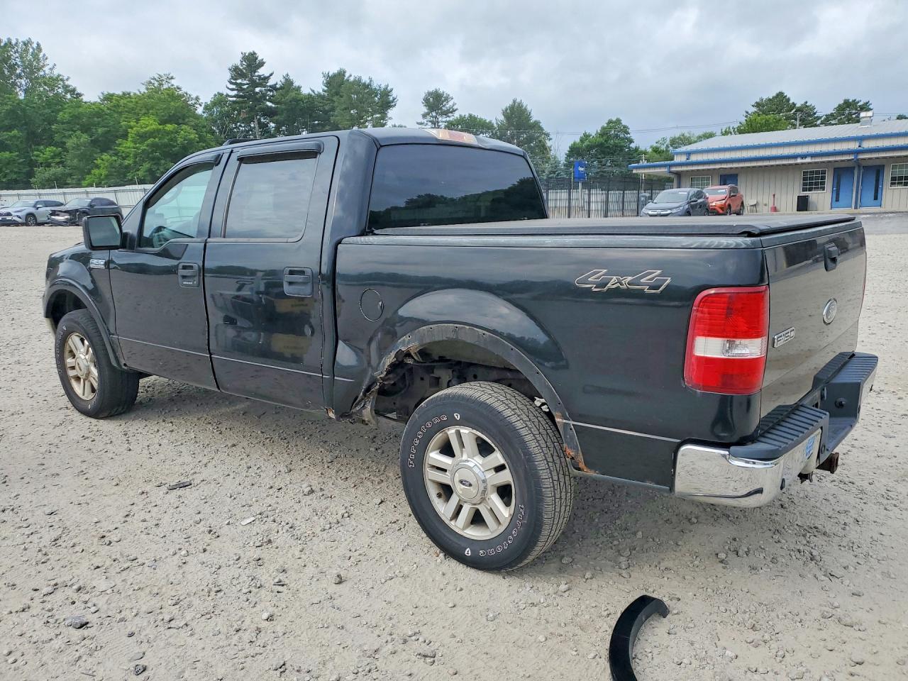 2004 Ford F150 Supercrew Black vin: 1FTPW145X4KC42779