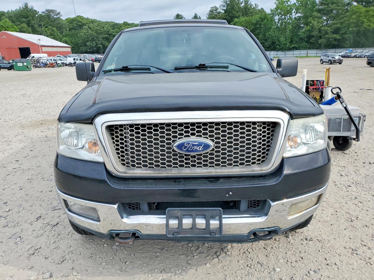2004 Ford F150 Supercrew Black vin: 1FTPW145X4KC42779