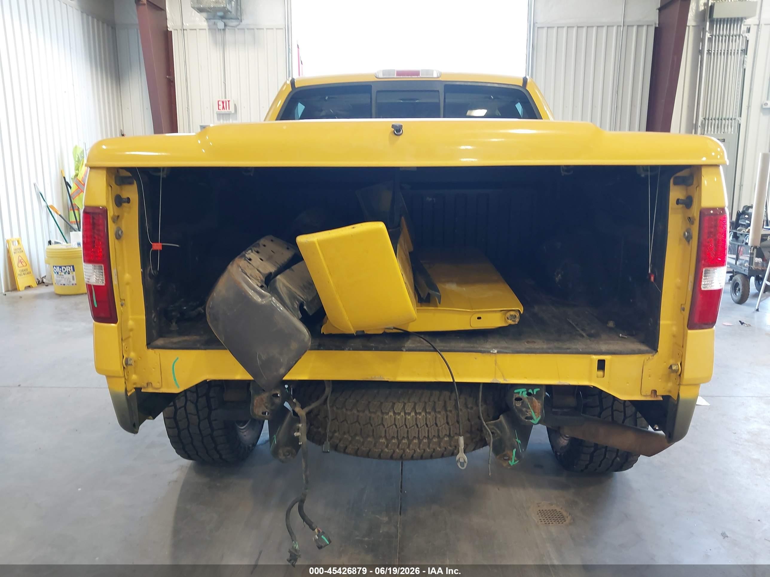 2004 Ford F-150 Fx4/lariat/xlt Yellow vin: 1FTPW145X4KD03211