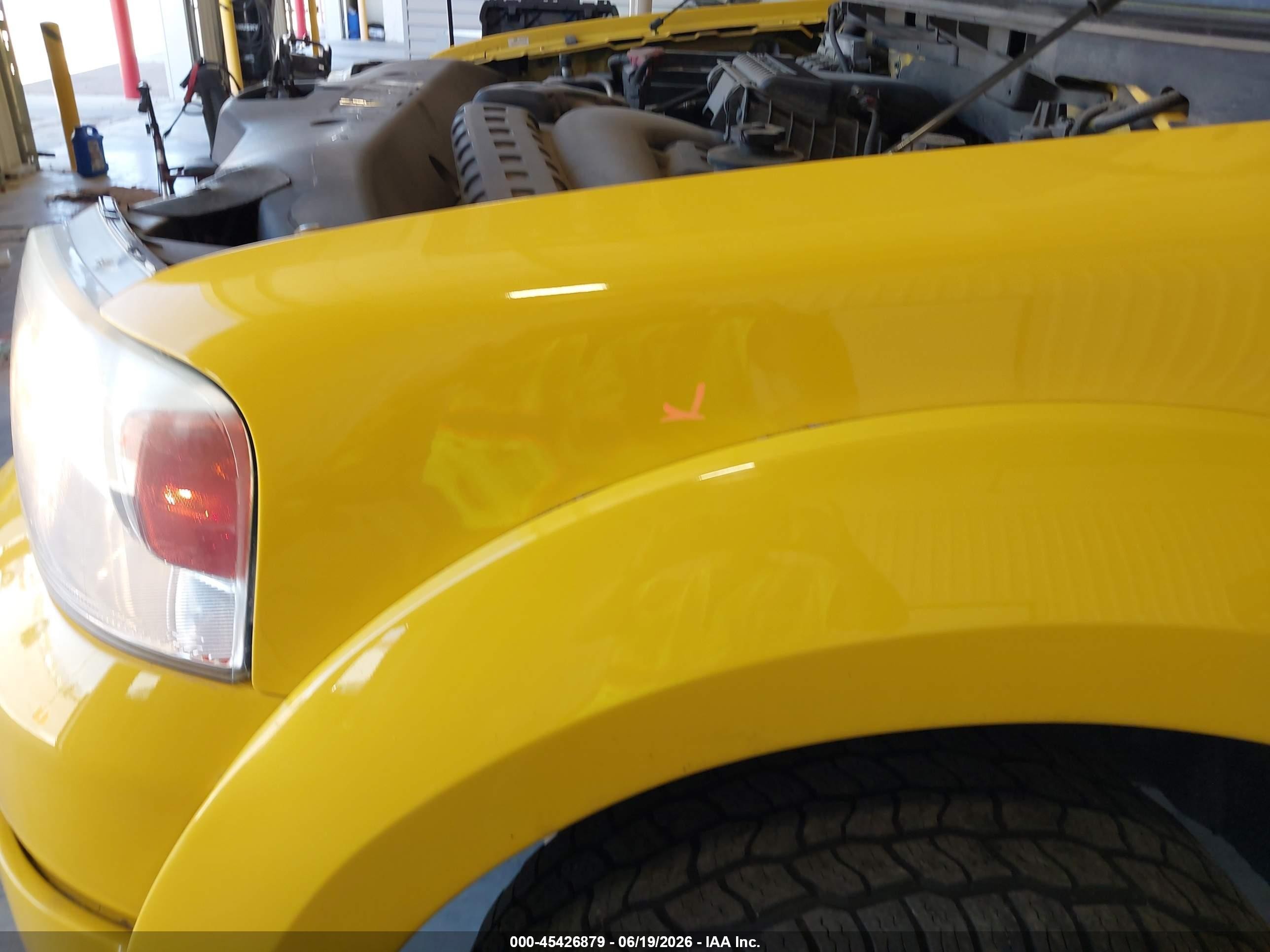 2004 Ford F-150 Fx4/lariat/xlt Yellow vin: 1FTPW145X4KD03211