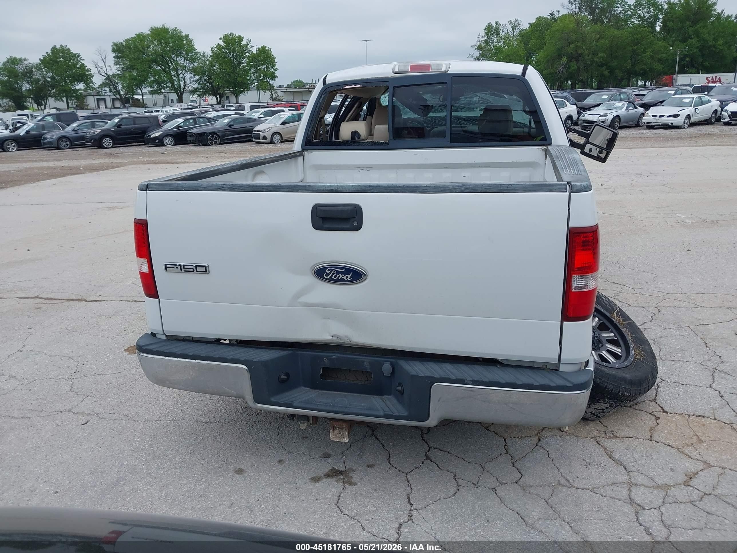 2004 Ford F-150 Fx4/lariat/xlt White vin: 1FTPW145X4KD04584