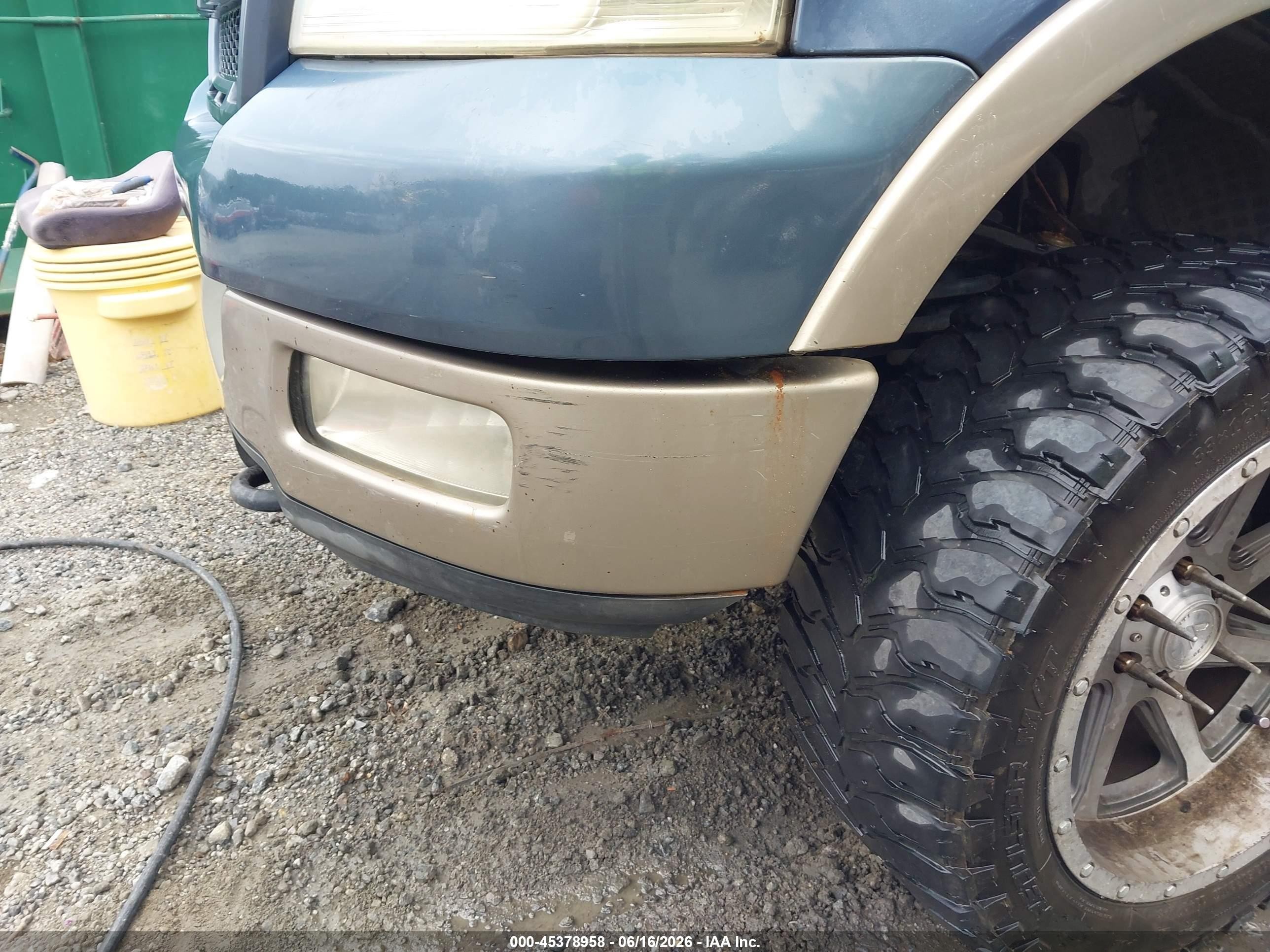 2004 Ford F-150 Fx4/lariat/xlt Синий vin: 1FTPW145X4KD51310