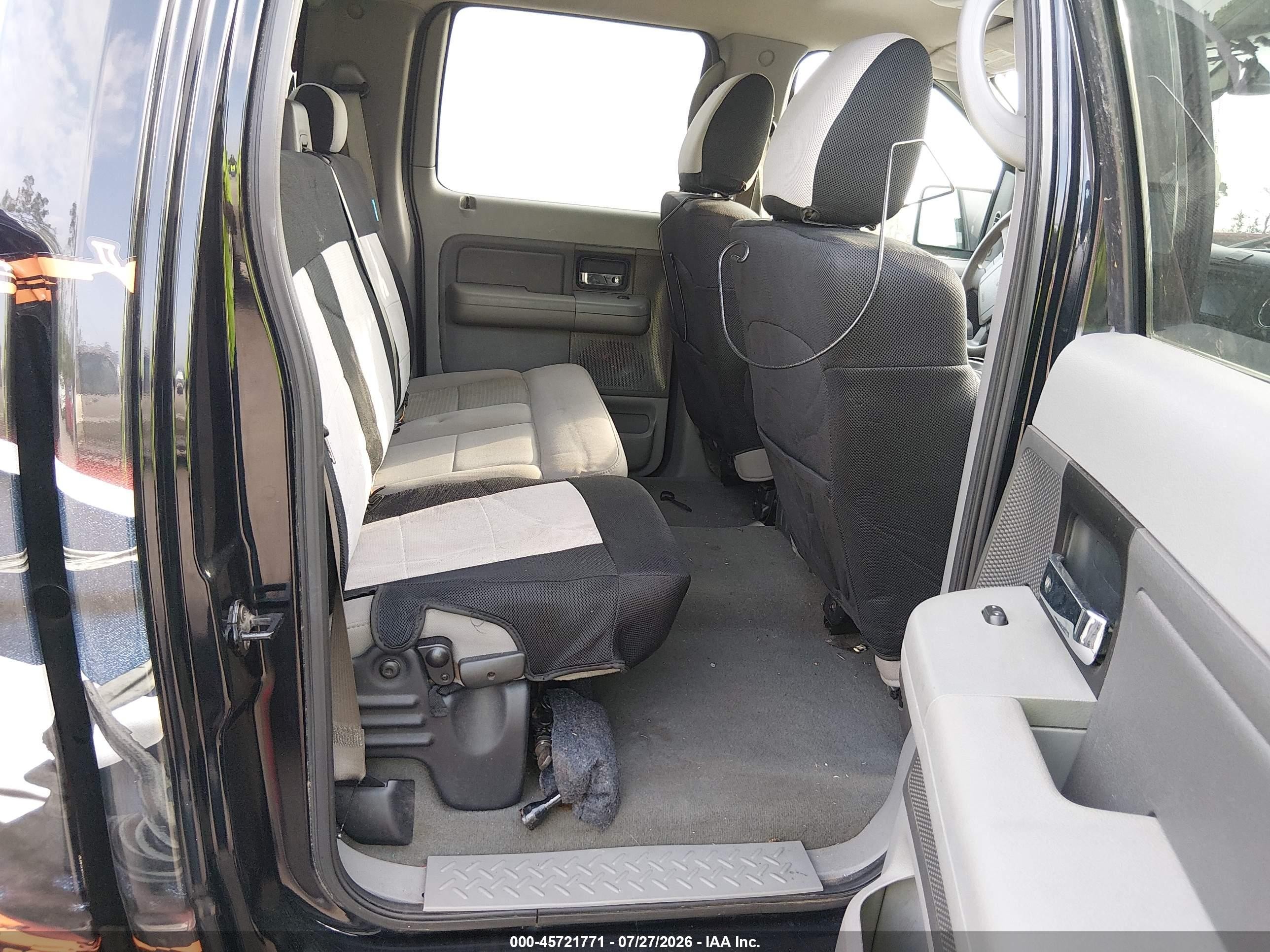 2005 Ford F-150 Fx4/lariat/xlt Black vin: 1FTPW145X5FA86558