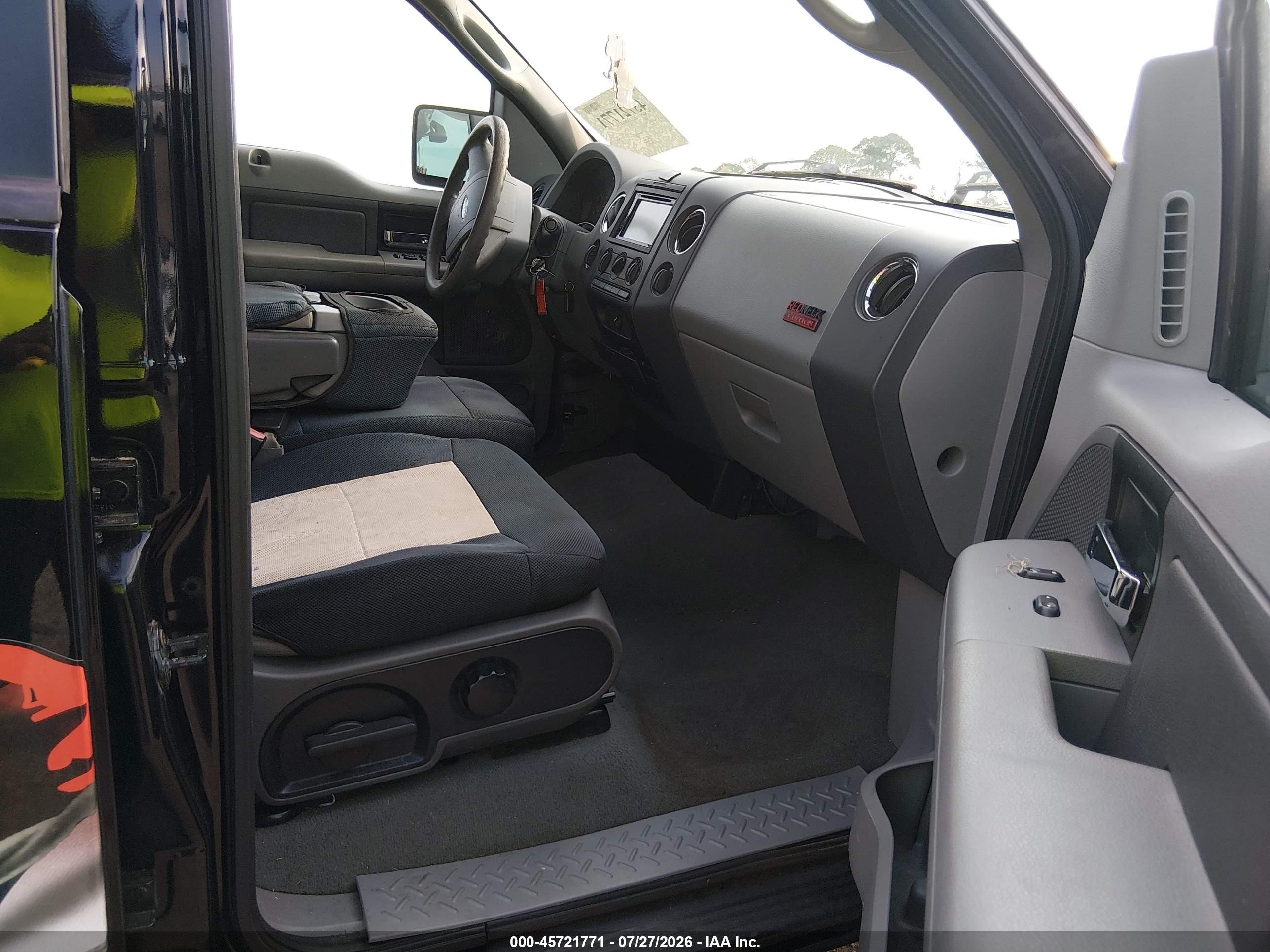 2005 Ford F-150 Fx4/lariat/xlt Black vin: 1FTPW145X5FA86558