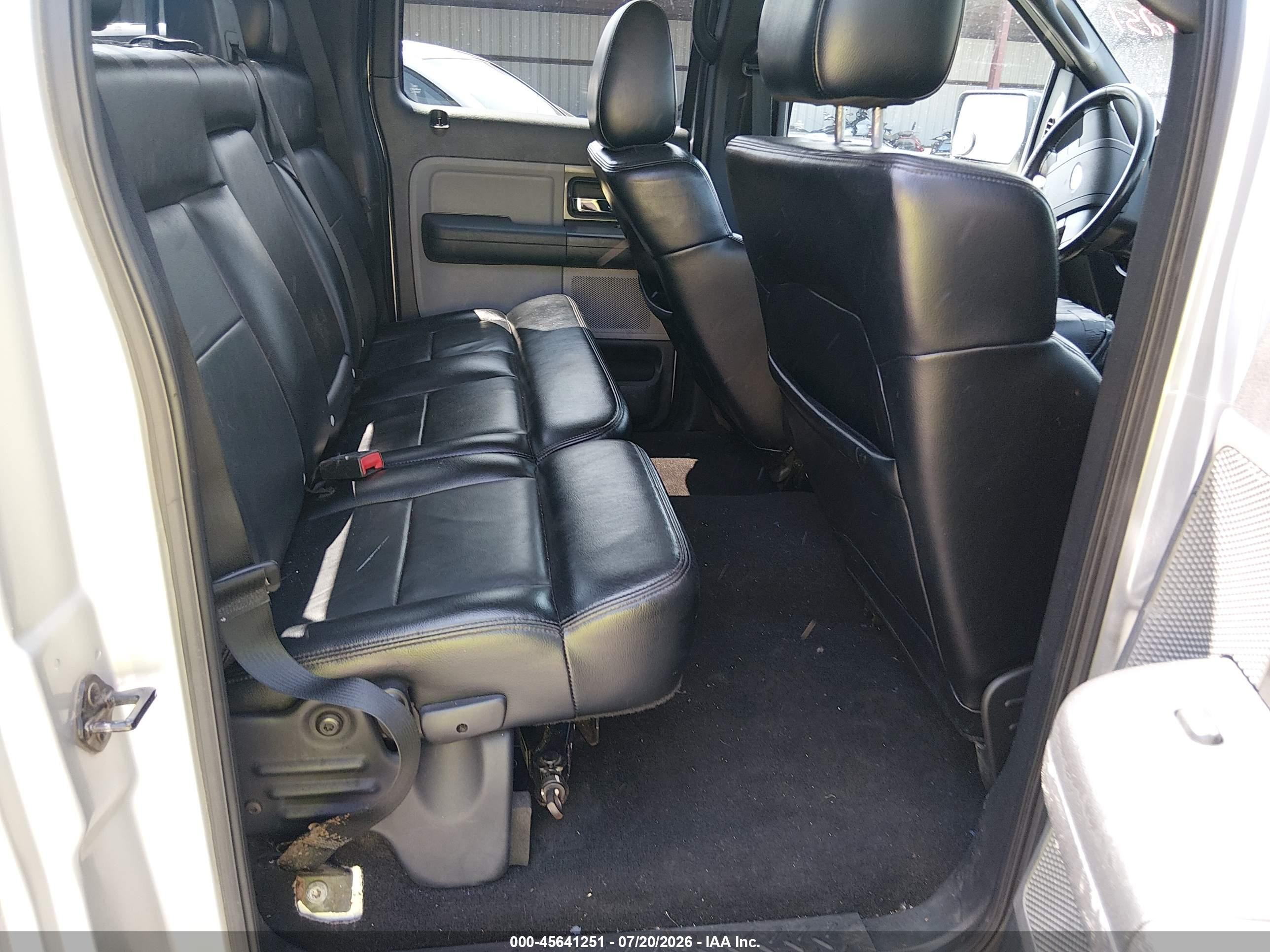 2005 Ford F-150 Fx4/lariat/xlt Silver vin: 1FTPW145X5FB07702