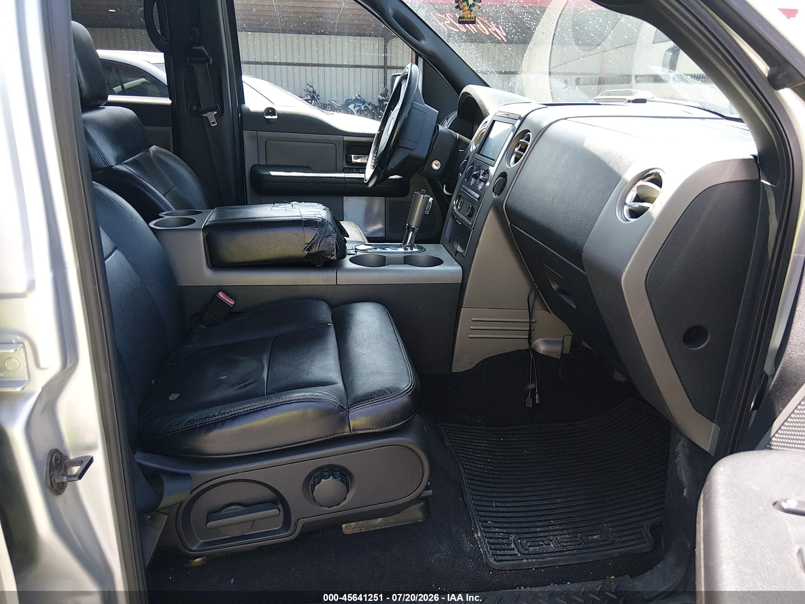 2005 Ford F-150 Fx4/lariat/xlt Silver vin: 1FTPW145X5FB07702