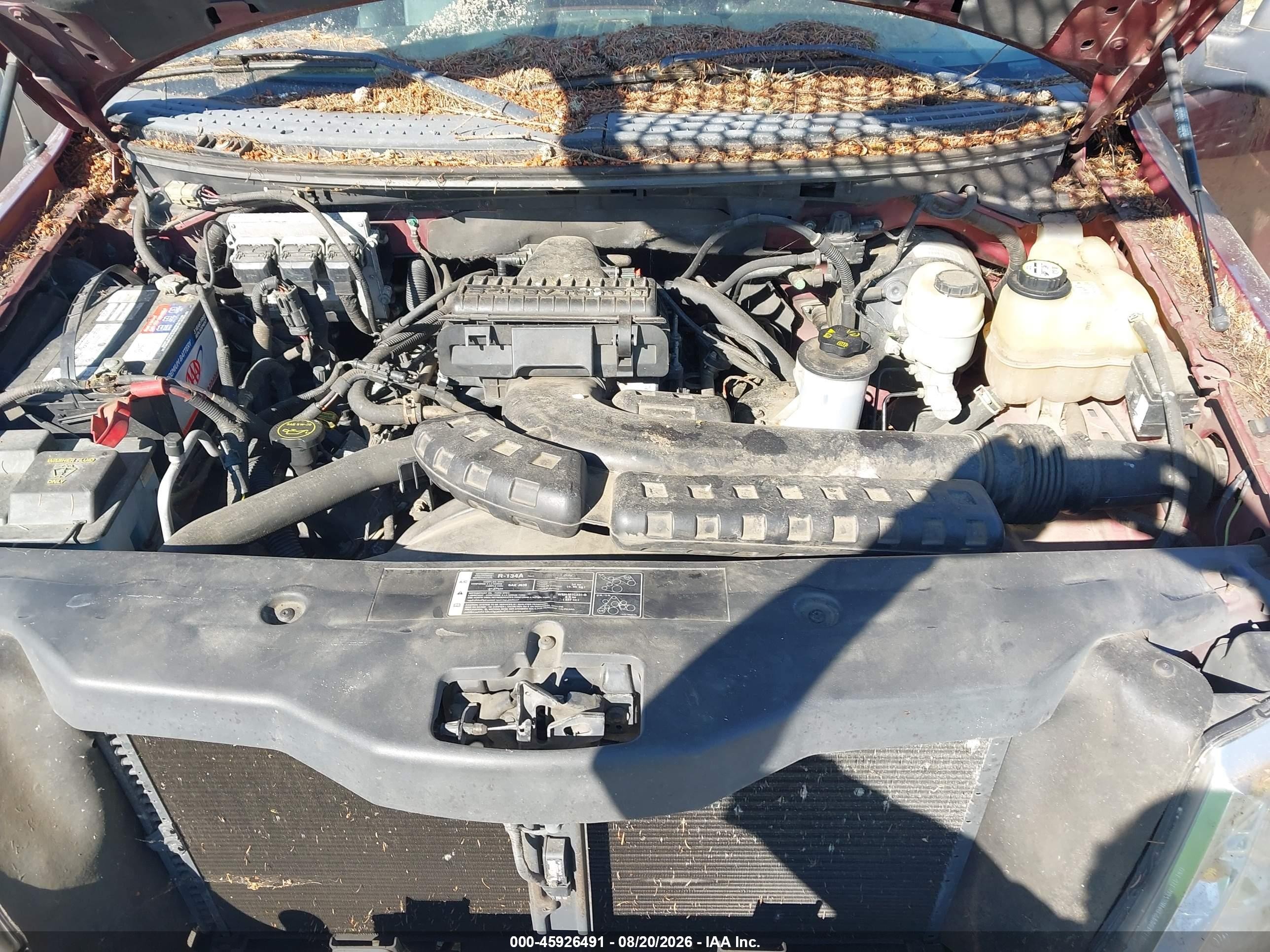 2005 Ford F-150 Fx4/lariat/xlt Maroon vin: 1FTPW145X5FB31272