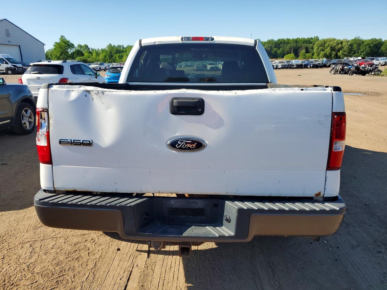 2005 Ford F150 Supercrew White vin: 1FTPW145X5KC16796