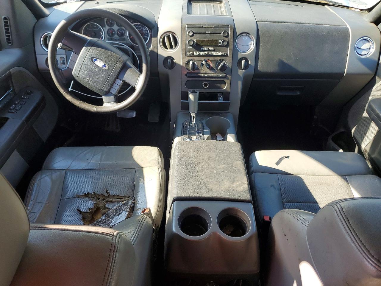 2005 Ford F150 Supercrew White vin: 1FTPW145X5KC16796