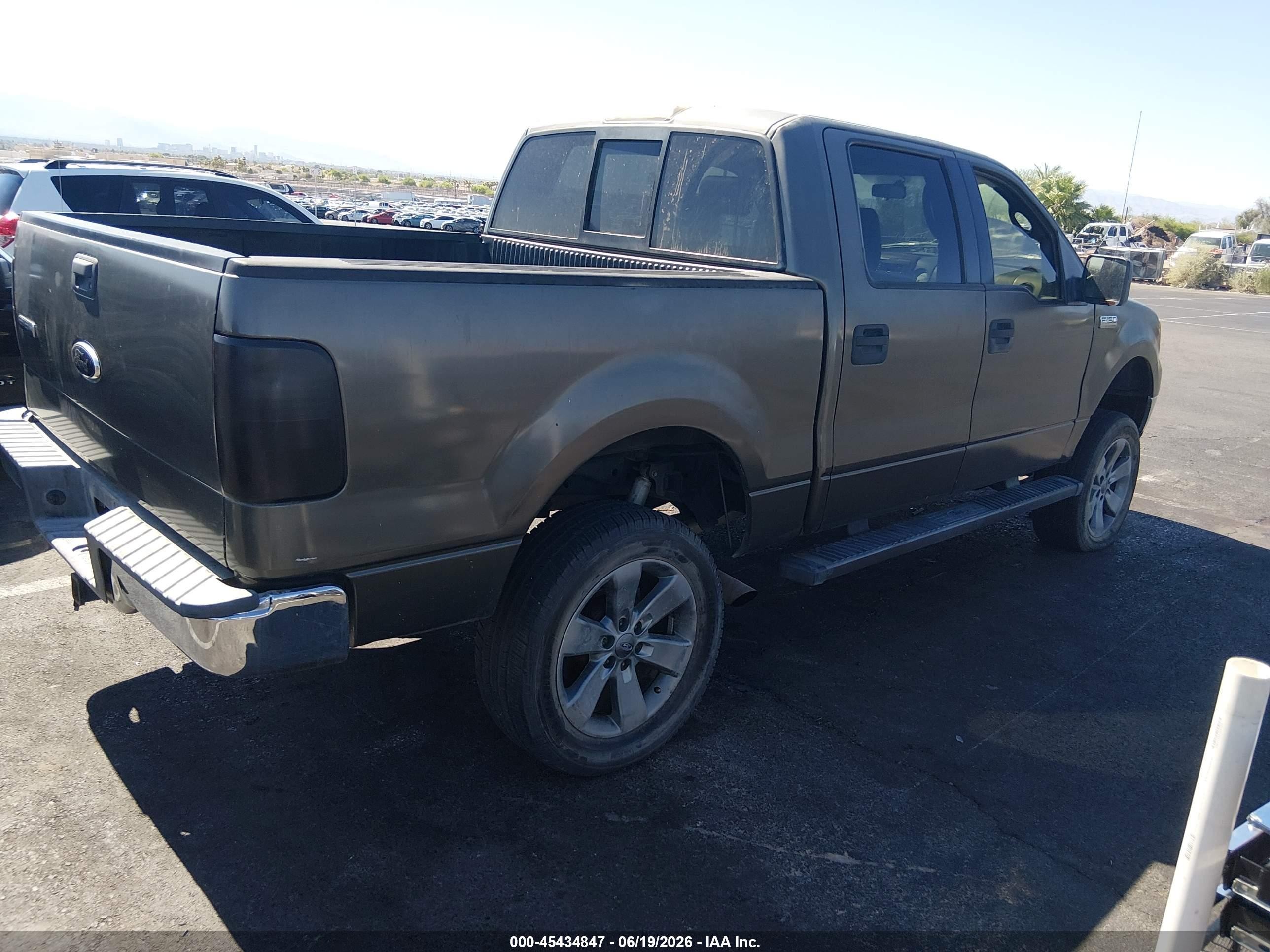 2005 Ford F-150 Fx4/lariat/xlt Gray vin: 1FTPW145X5KD49171