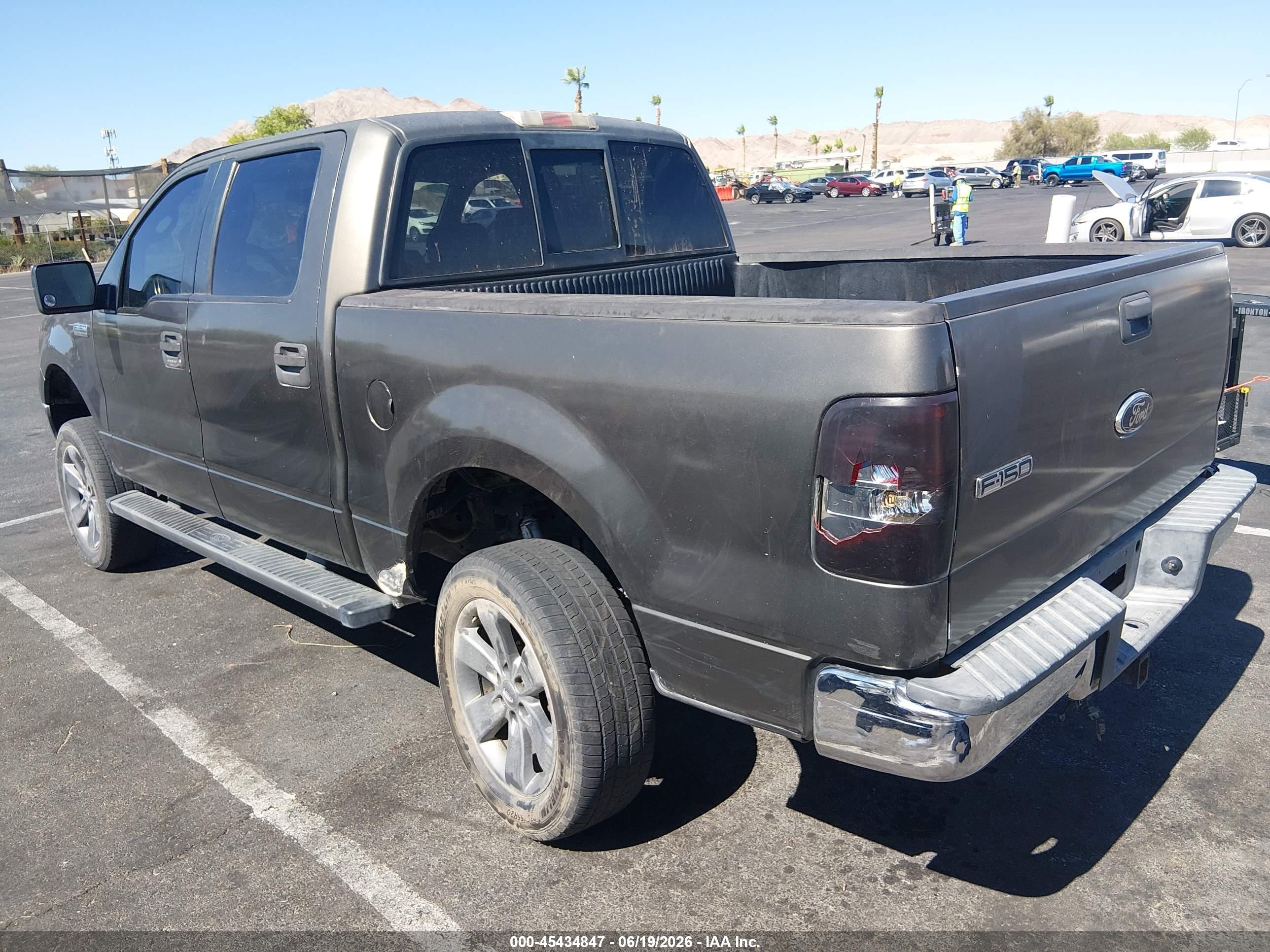 2005 Ford F-150 Fx4/lariat/xlt Gray vin: 1FTPW145X5KD49171
