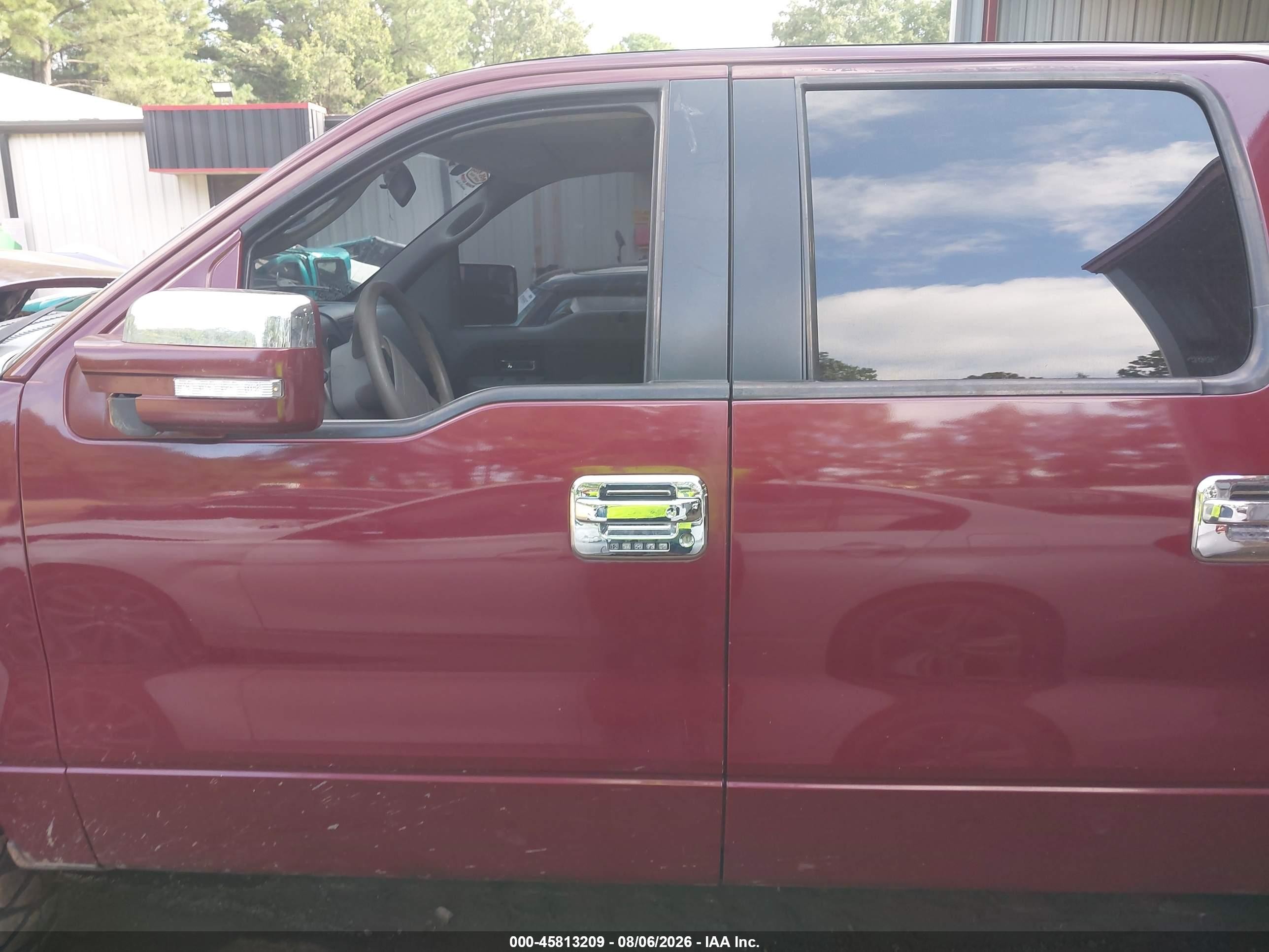 2005 Ford F-150 Fx4/lariat/xlt Burgundy vin: 1FTPW145X5KE36830