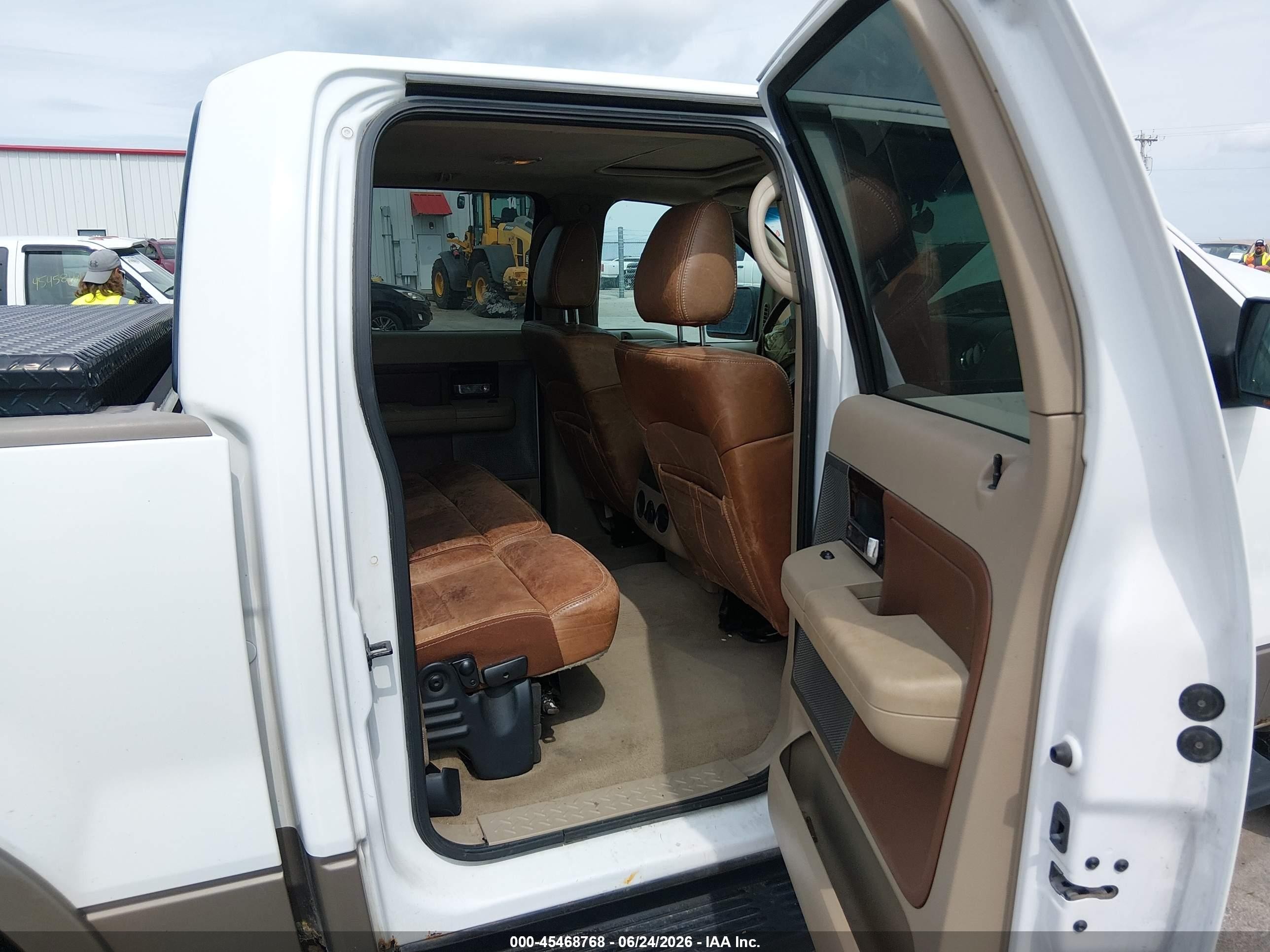 2005 Ford F-150 Fx4/lariat/xlt White vin: 1FTPW145X5KE37542
