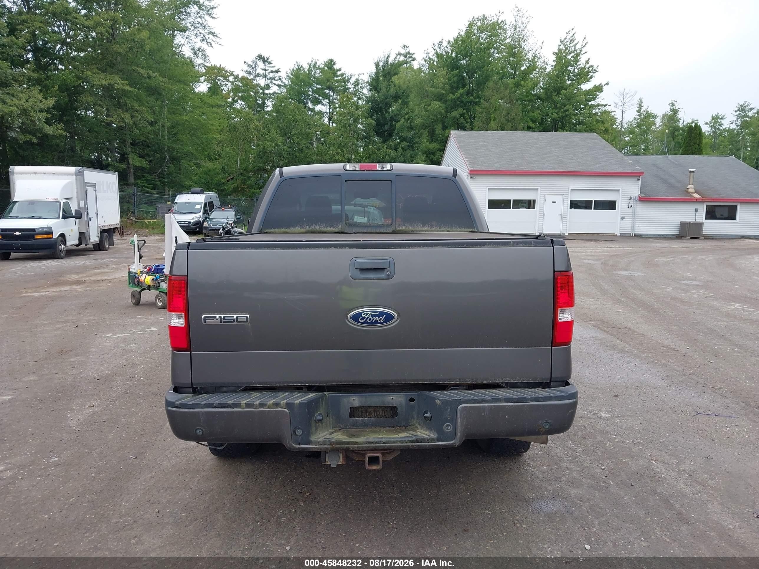 2005 Ford F-150 Fx4/lariat/xlt Gray vin: 1FTPW145X5KE94274
