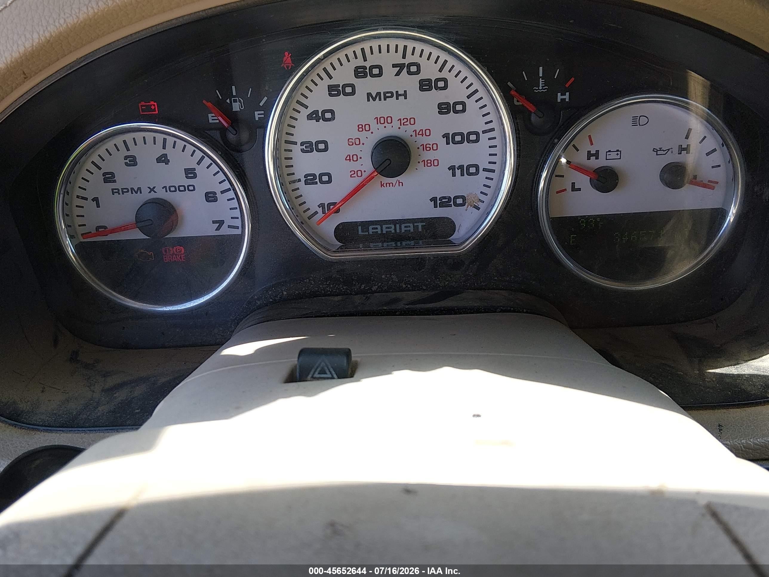 2006 Ford F-150 Fx4/lariat/xlt Champagne vin: 1FTPW145X6FA88280