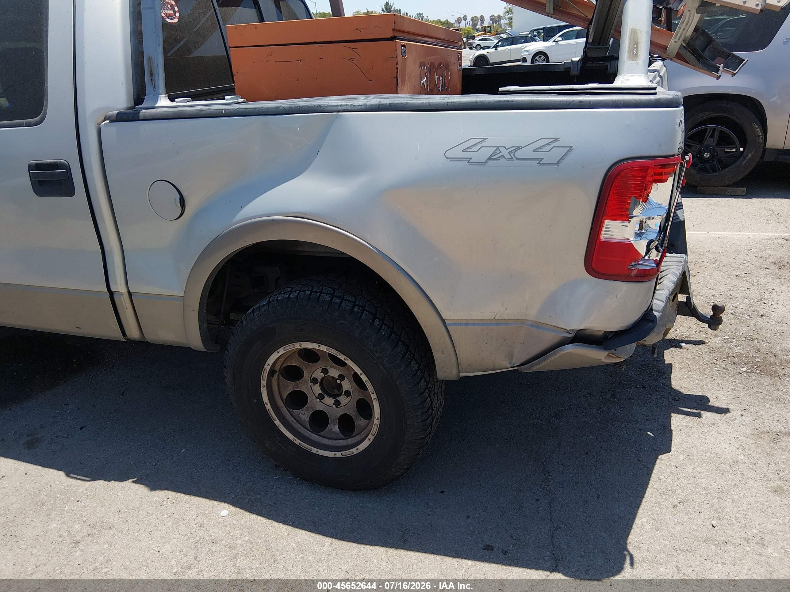 2006 Ford F-150 Fx4/lariat/xlt Champagne vin: 1FTPW145X6FA88280