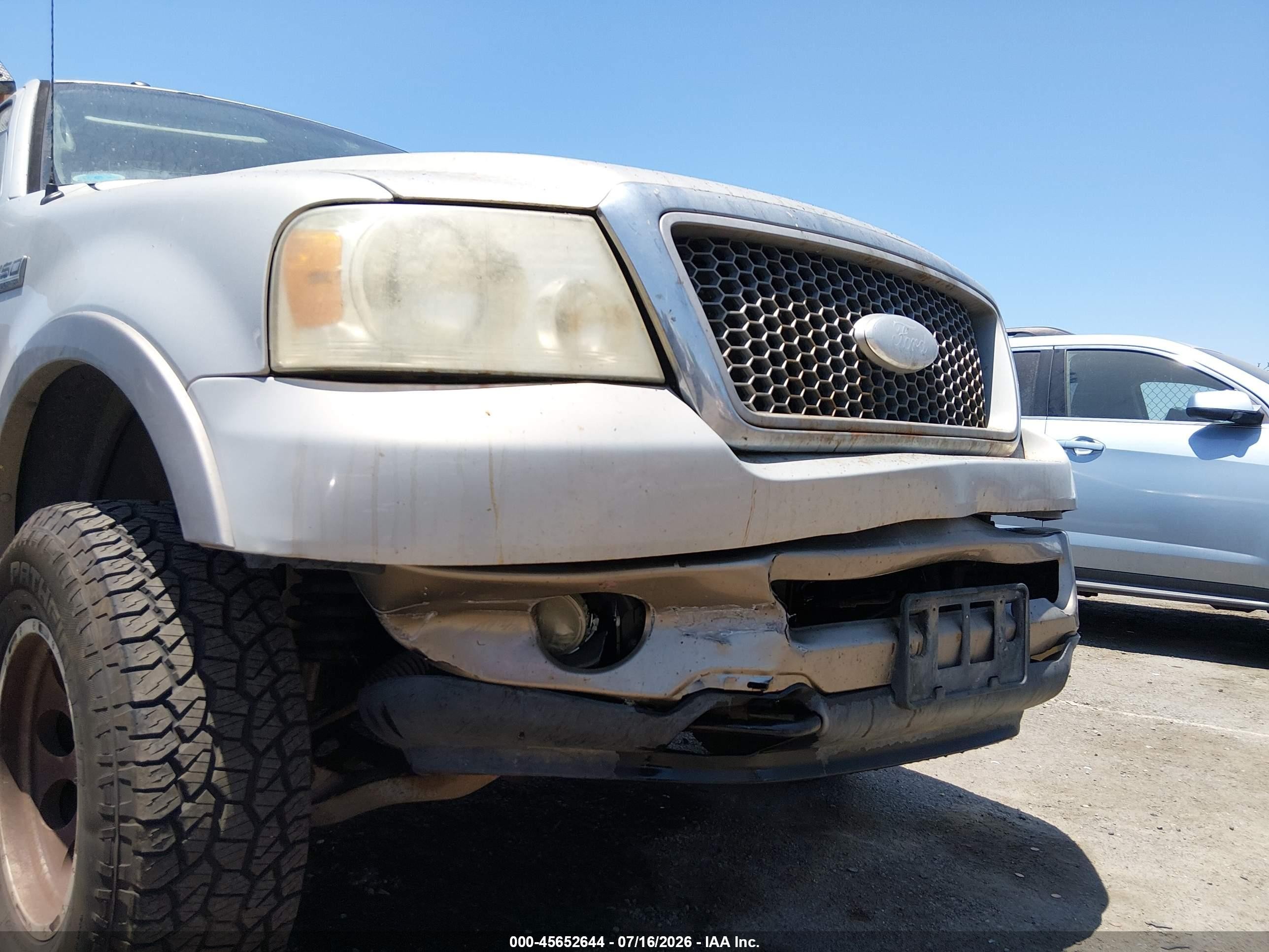 2006 Ford F-150 Fx4/lariat/xlt Champagne vin: 1FTPW145X6FA88280