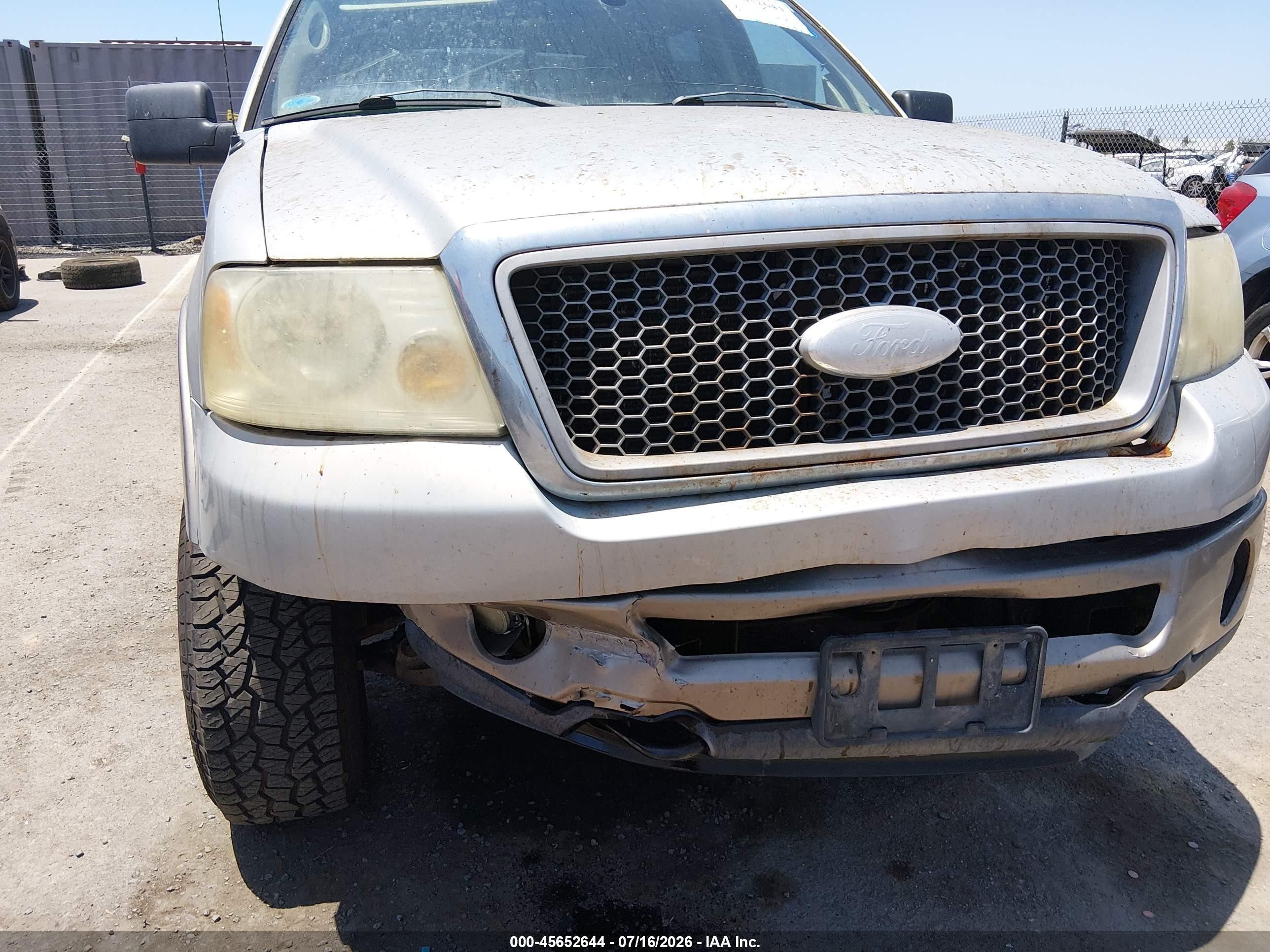 2006 Ford F-150 Fx4/lariat/xlt Champagne vin: 1FTPW145X6FA88280