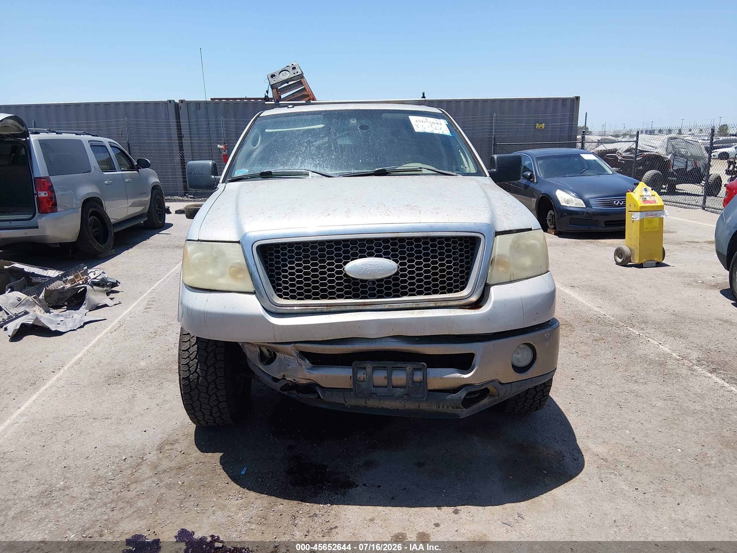 2006 Ford F-150 Fx4/lariat/xlt Champagne vin: 1FTPW145X6FA88280